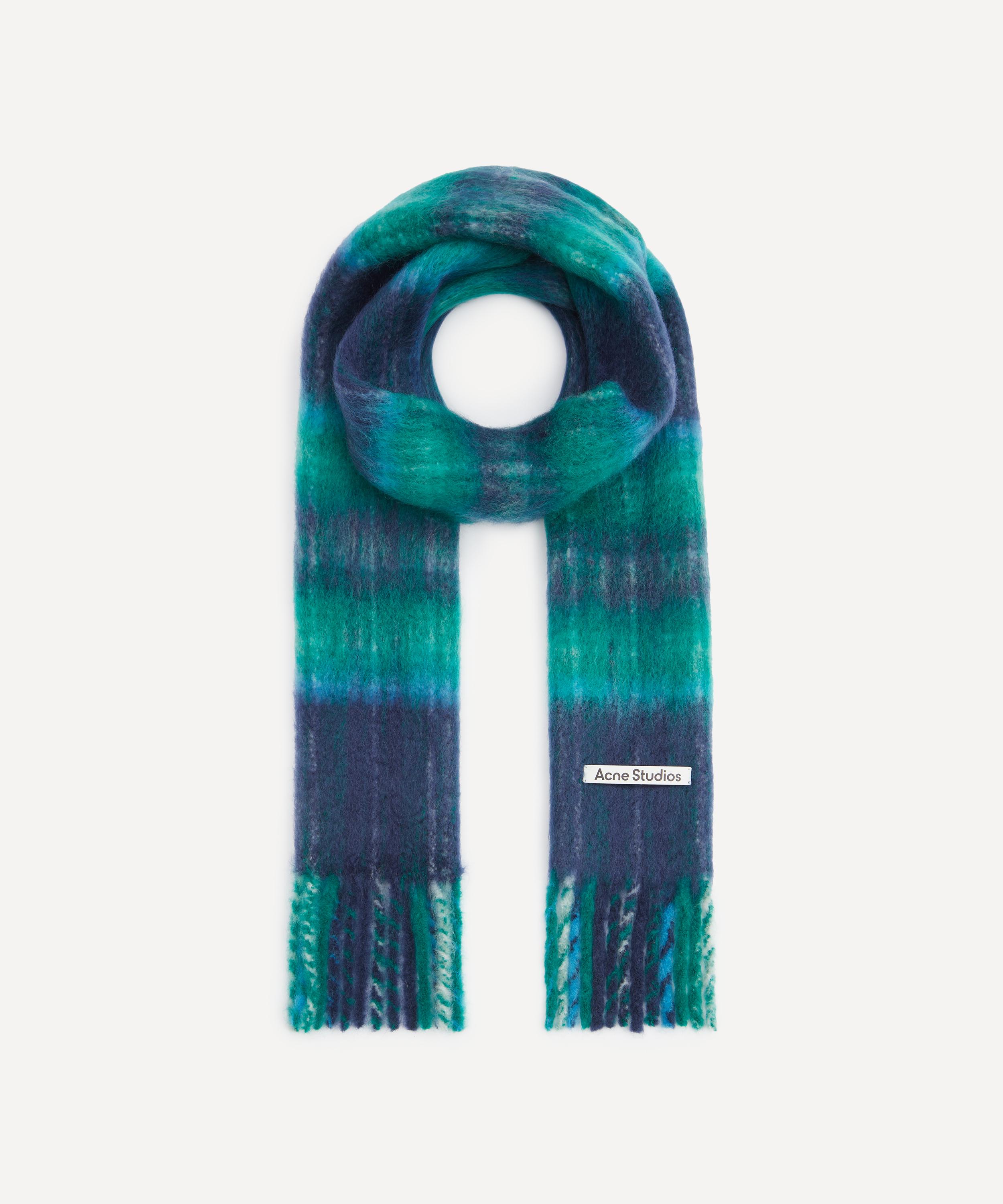 Acne Studios - Mohair-Blend Checked Scarf