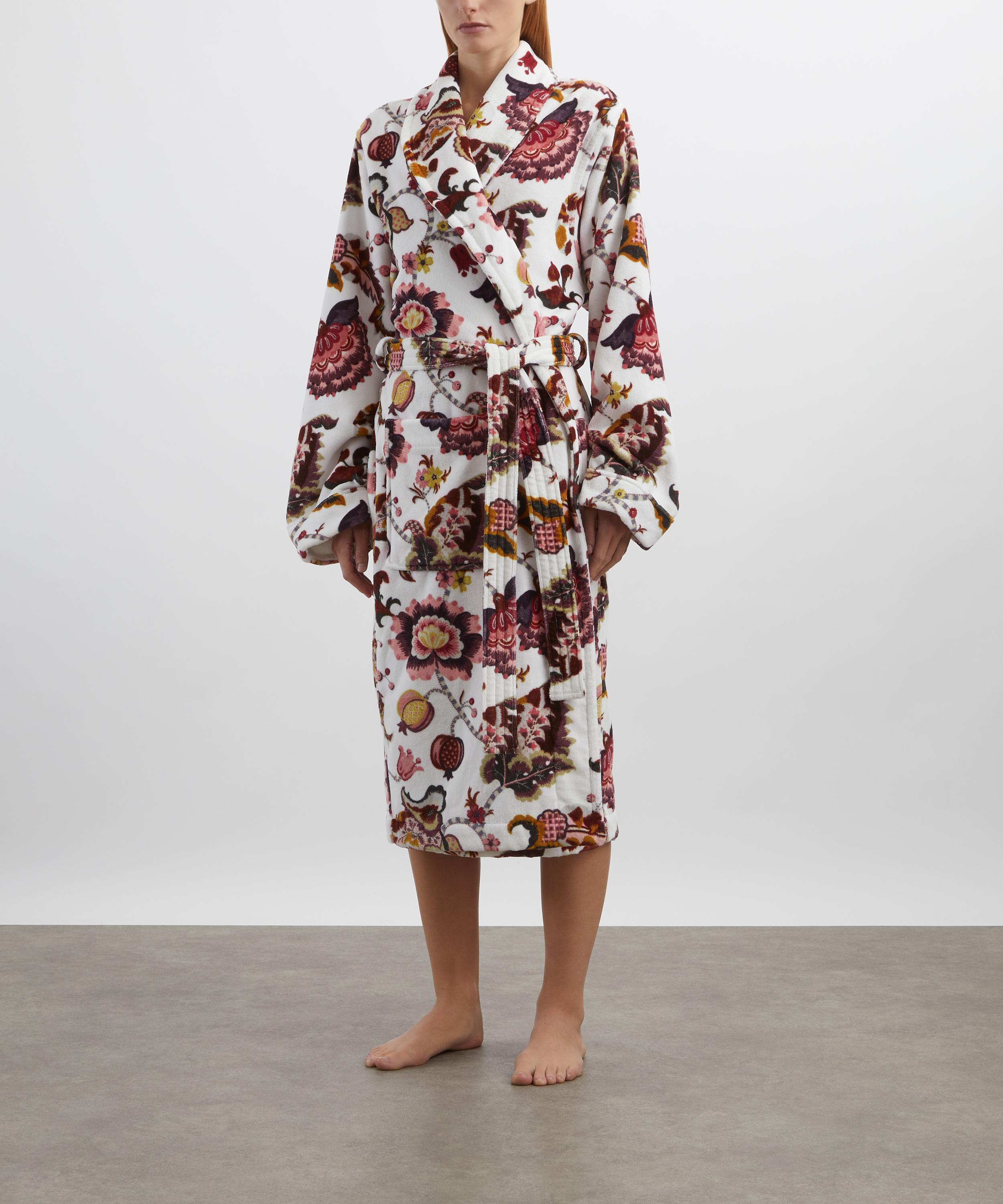 Liberty - Brocade Garden Cotton Bath Robe image number 1