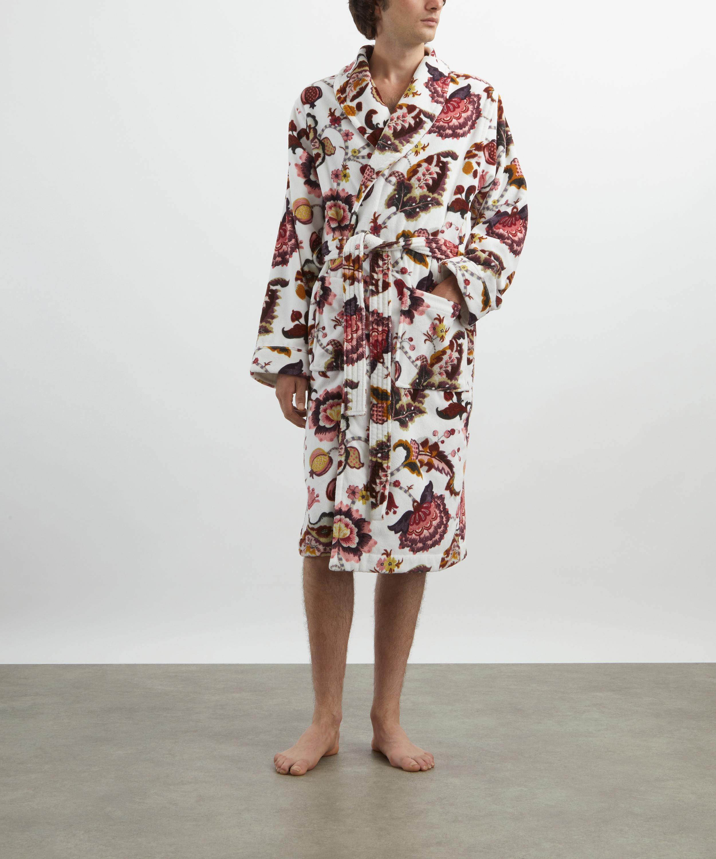 Liberty - Brocade Garden Cotton Bath Robe image number 2
