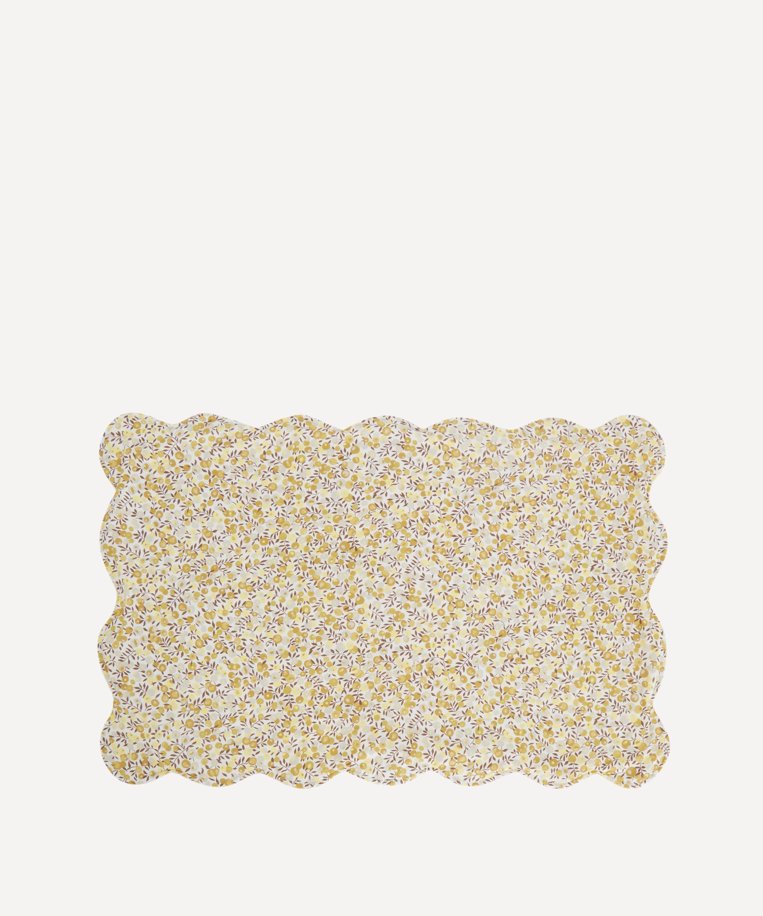 Liberty - Mitsi Wiltshire Blossom Double-Sided Scallop Placemat image number 4