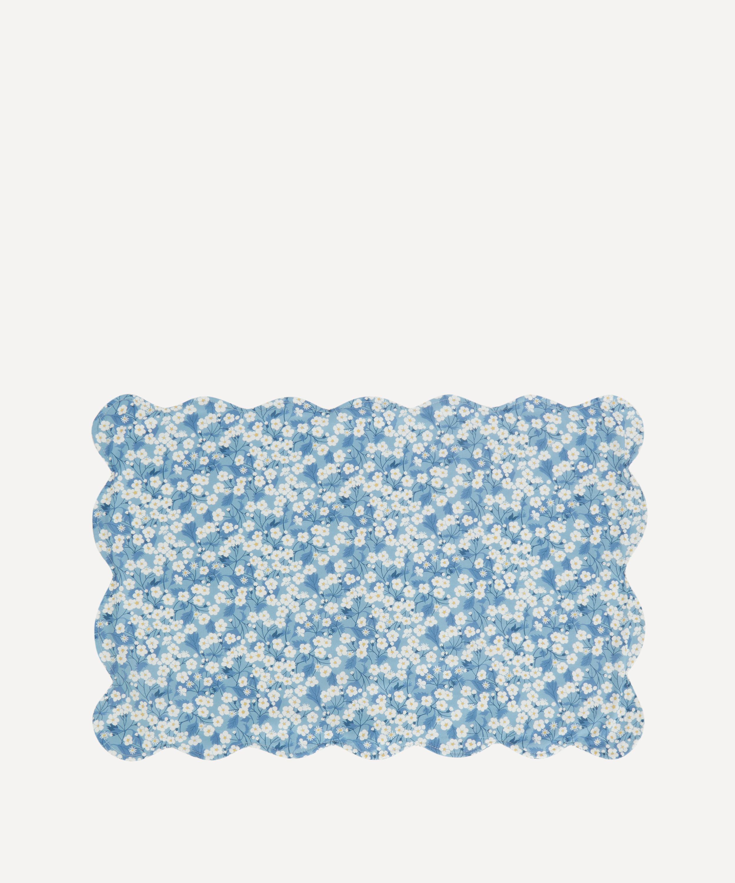 Liberty - Mitsi Wiltshire Blossom Double-Sided Scallop Placemat image number 3