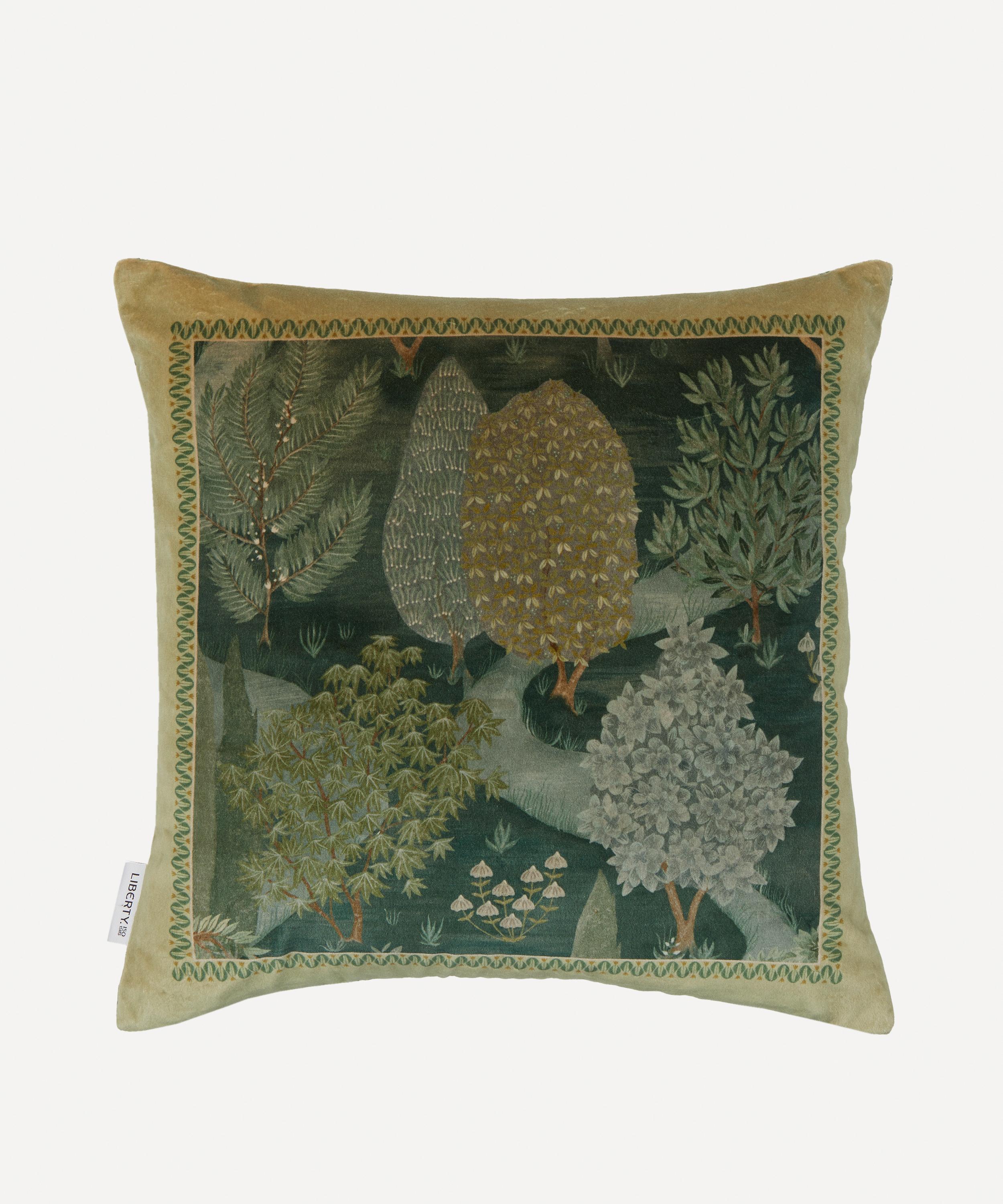 Liberty - Persian Gardens Velvet Cushion image number 0