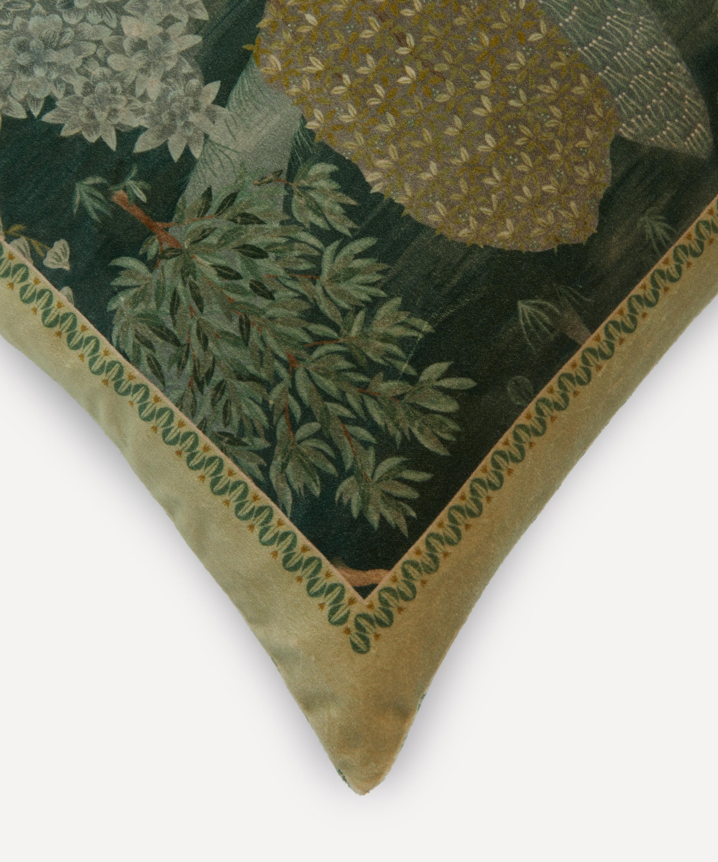 Liberty - Persian Gardens Velvet Cushion image number 2
