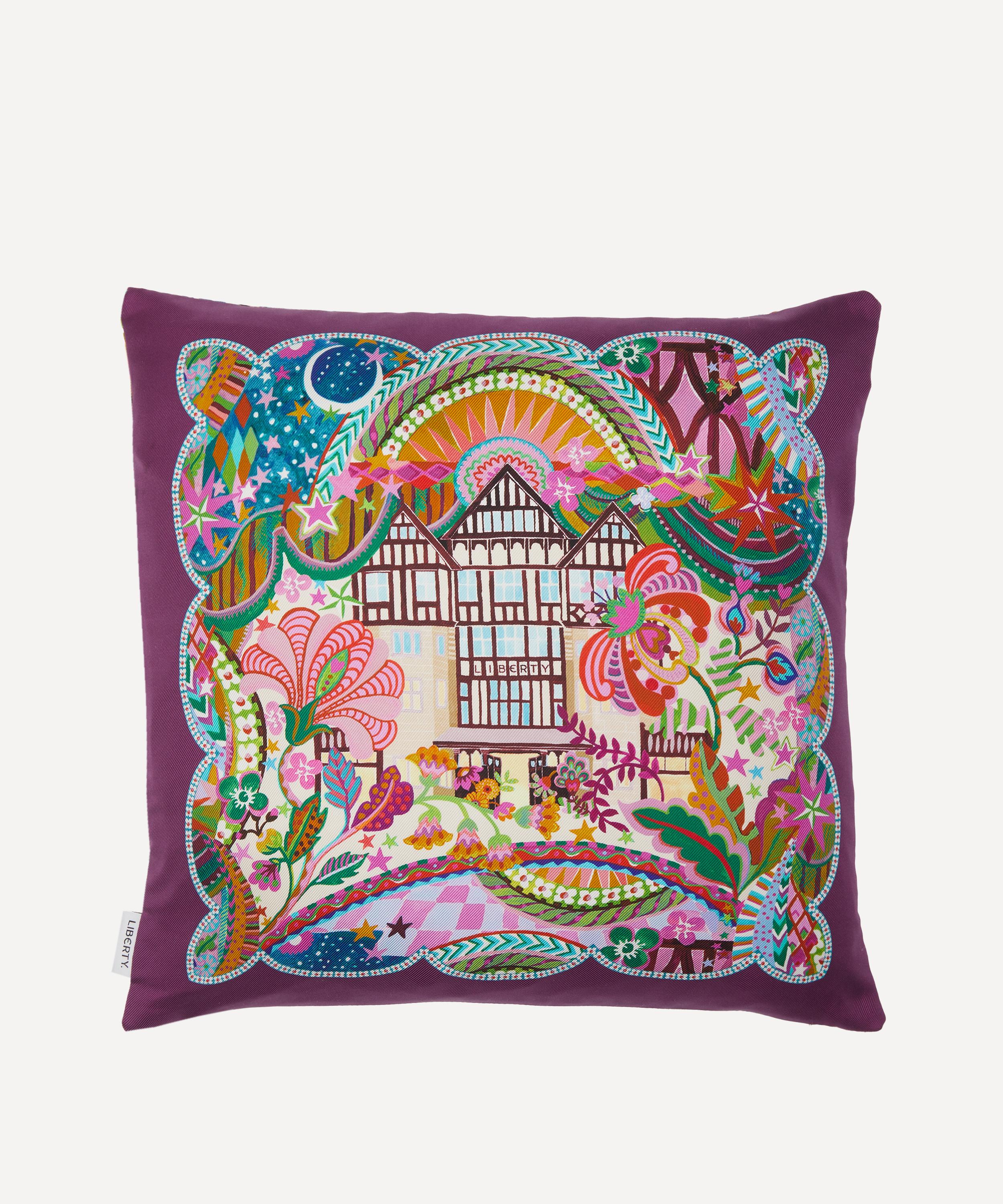 Liberty - The Liberty Stage Square Silk Cushion image number 0