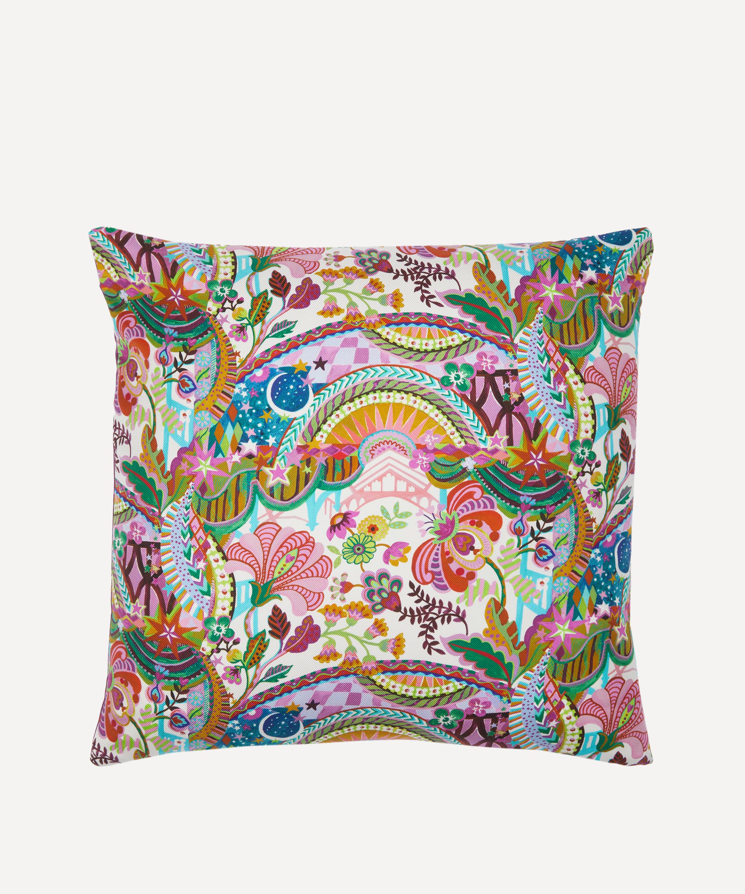 Liberty - The Liberty Stage Square Silk Cushion image number 1