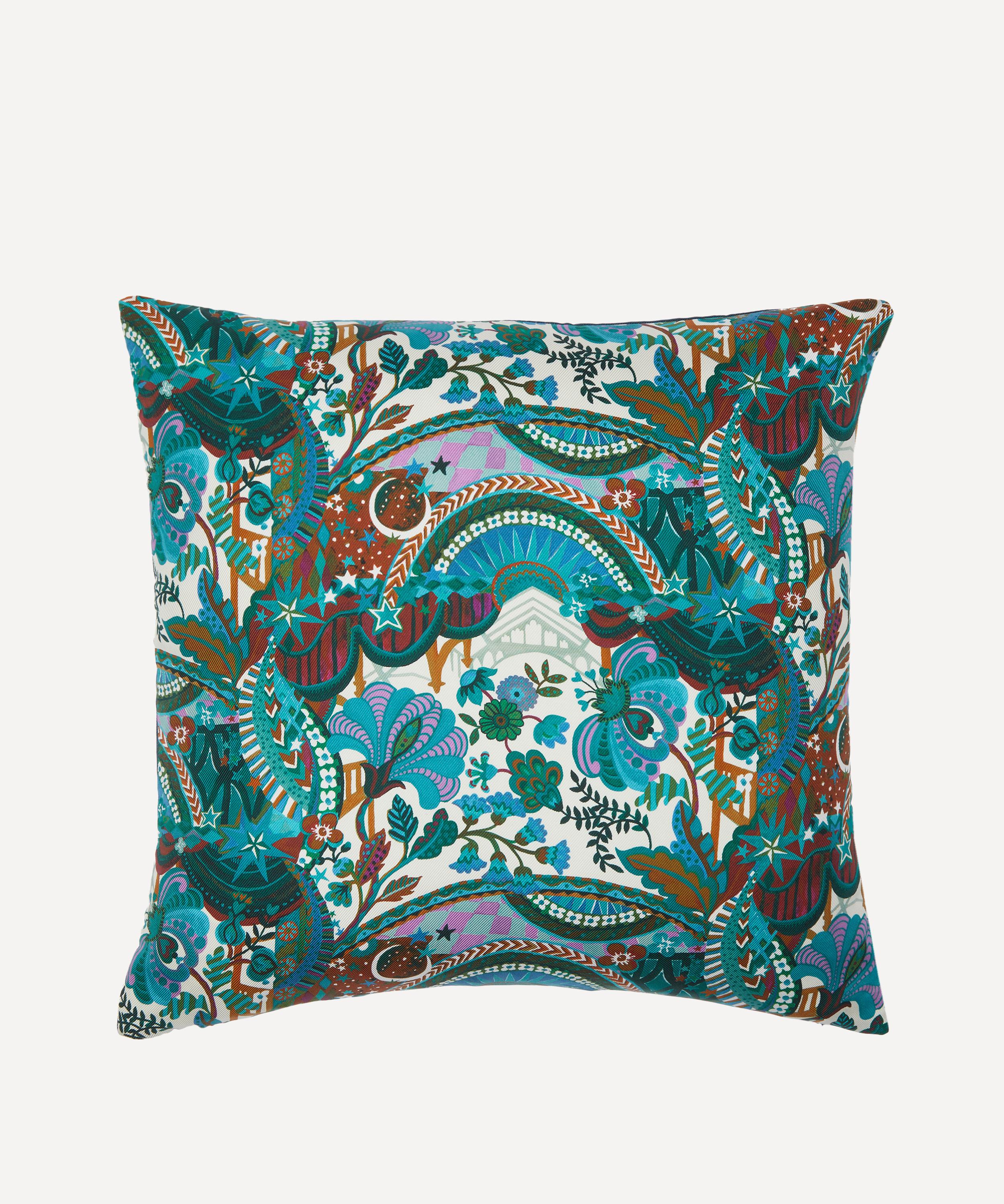 Liberty - The Liberty Stage Square Silk Cushion image number 2