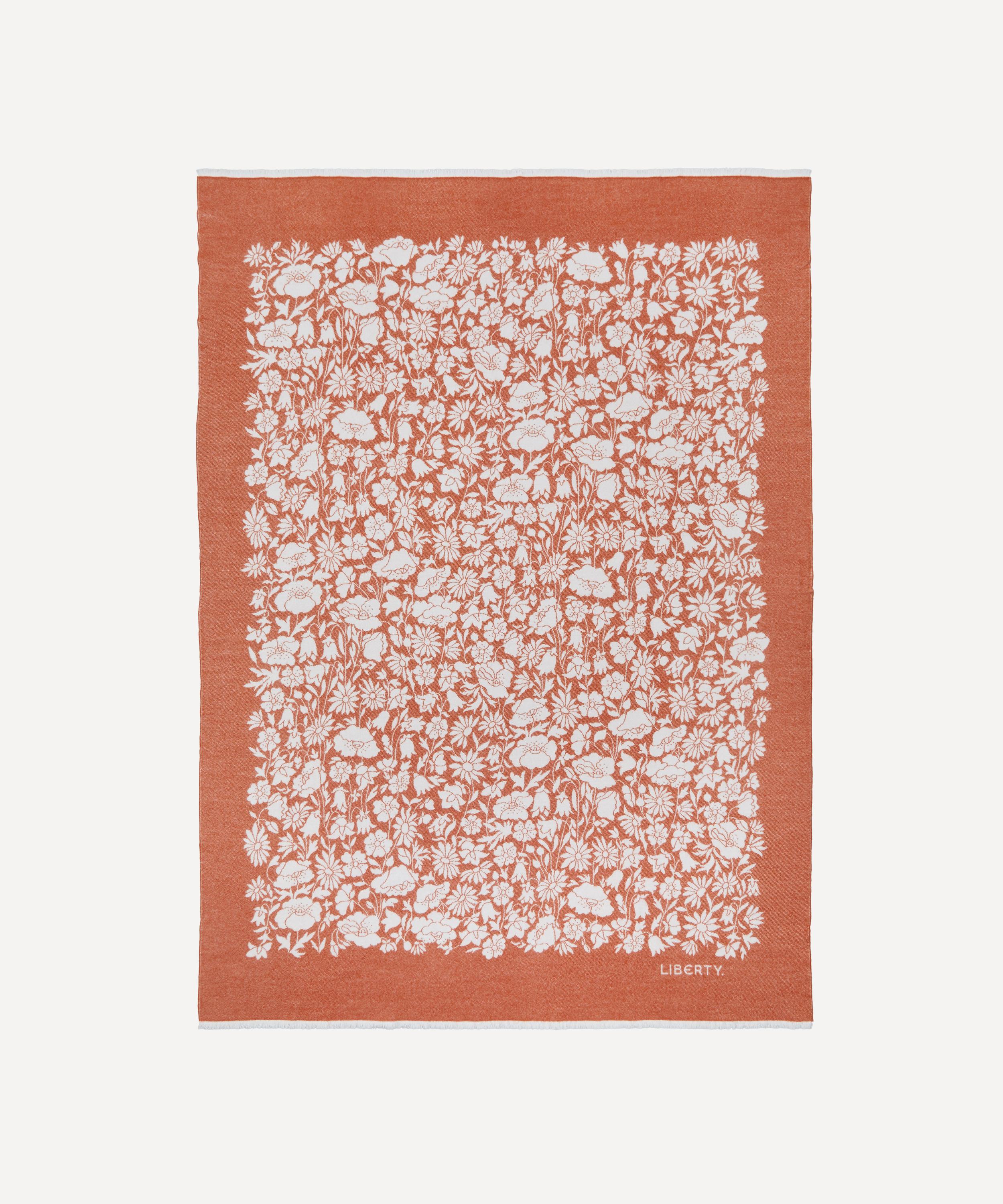 Liberty - Poppy Dawn Wool Throw image number 1