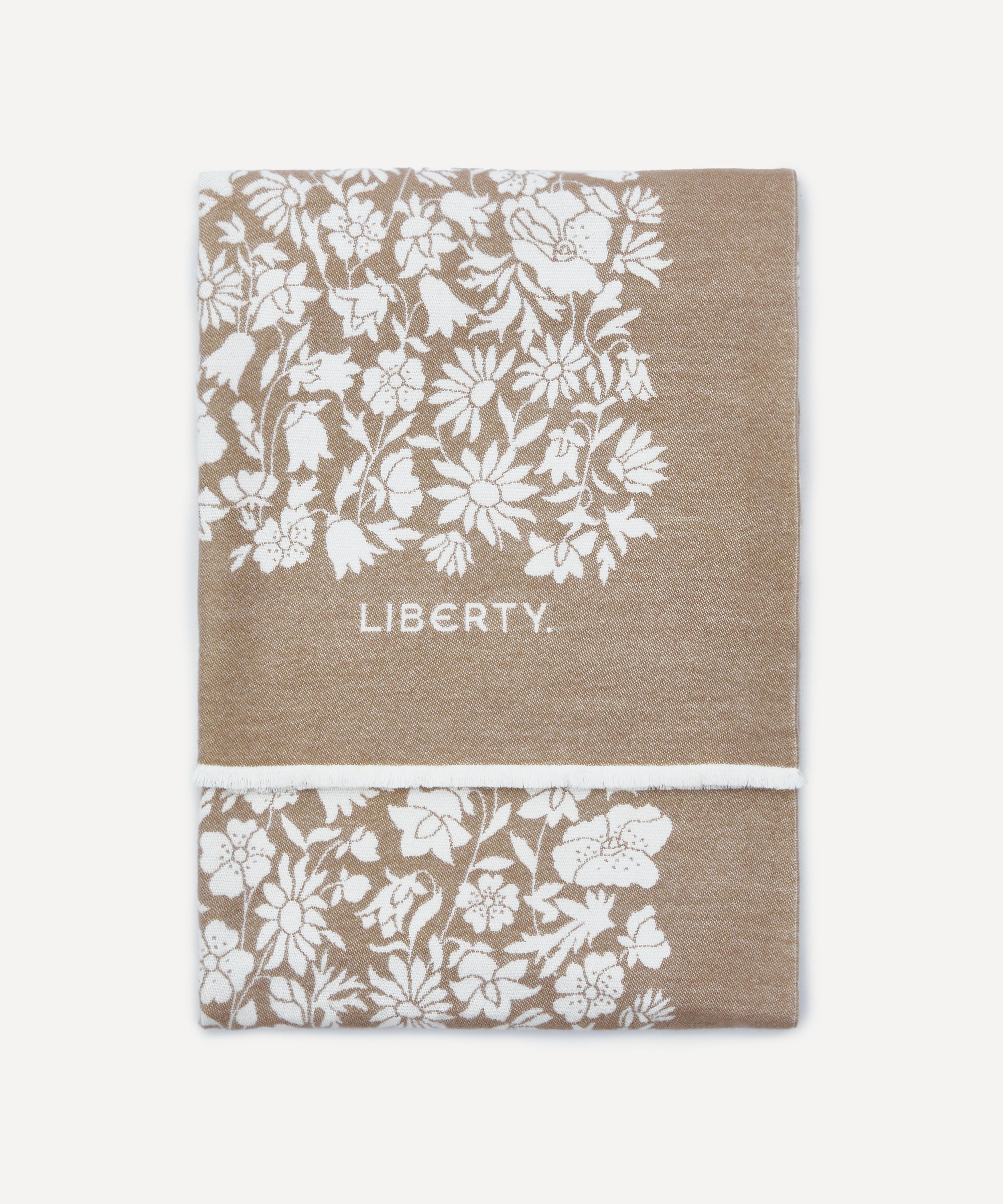 Liberty - Poppy Dawn Wool Throw