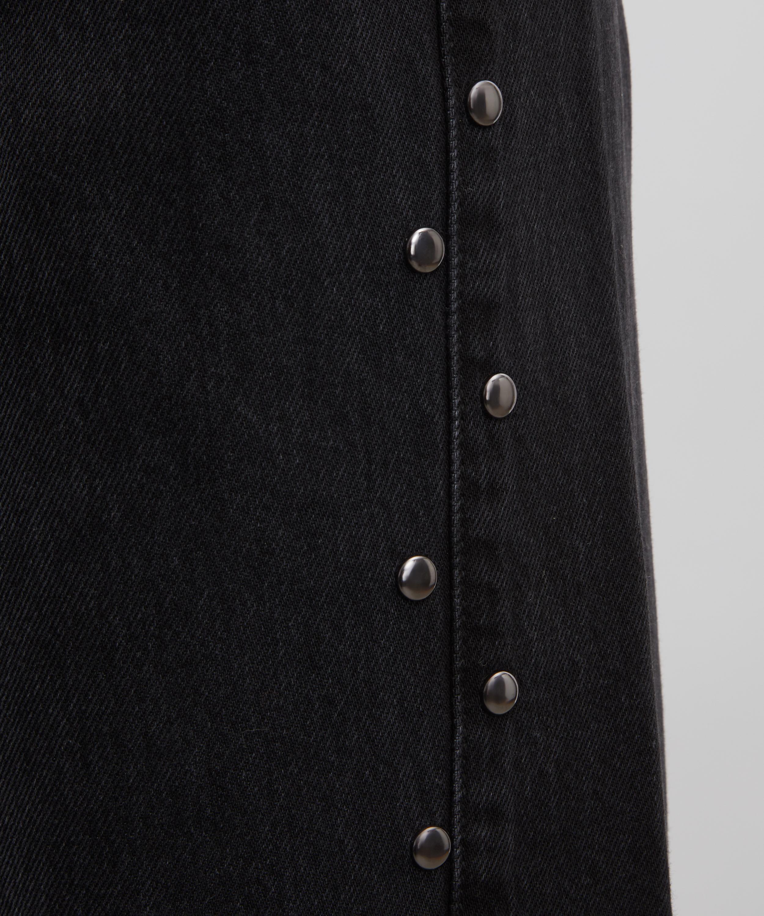 Reformation - Cary High-Rise Slouchy Wide-Leg Studded Jeans image number 4