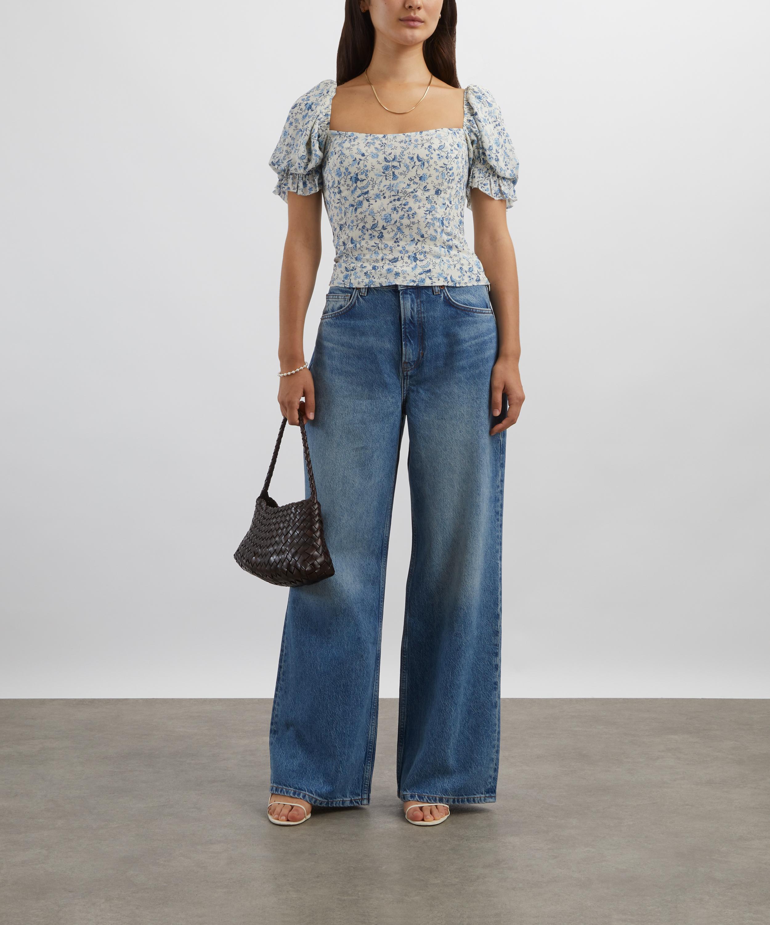 Reformation - Cary High-Rise Slouchy Wide-Leg Jeans image number 1