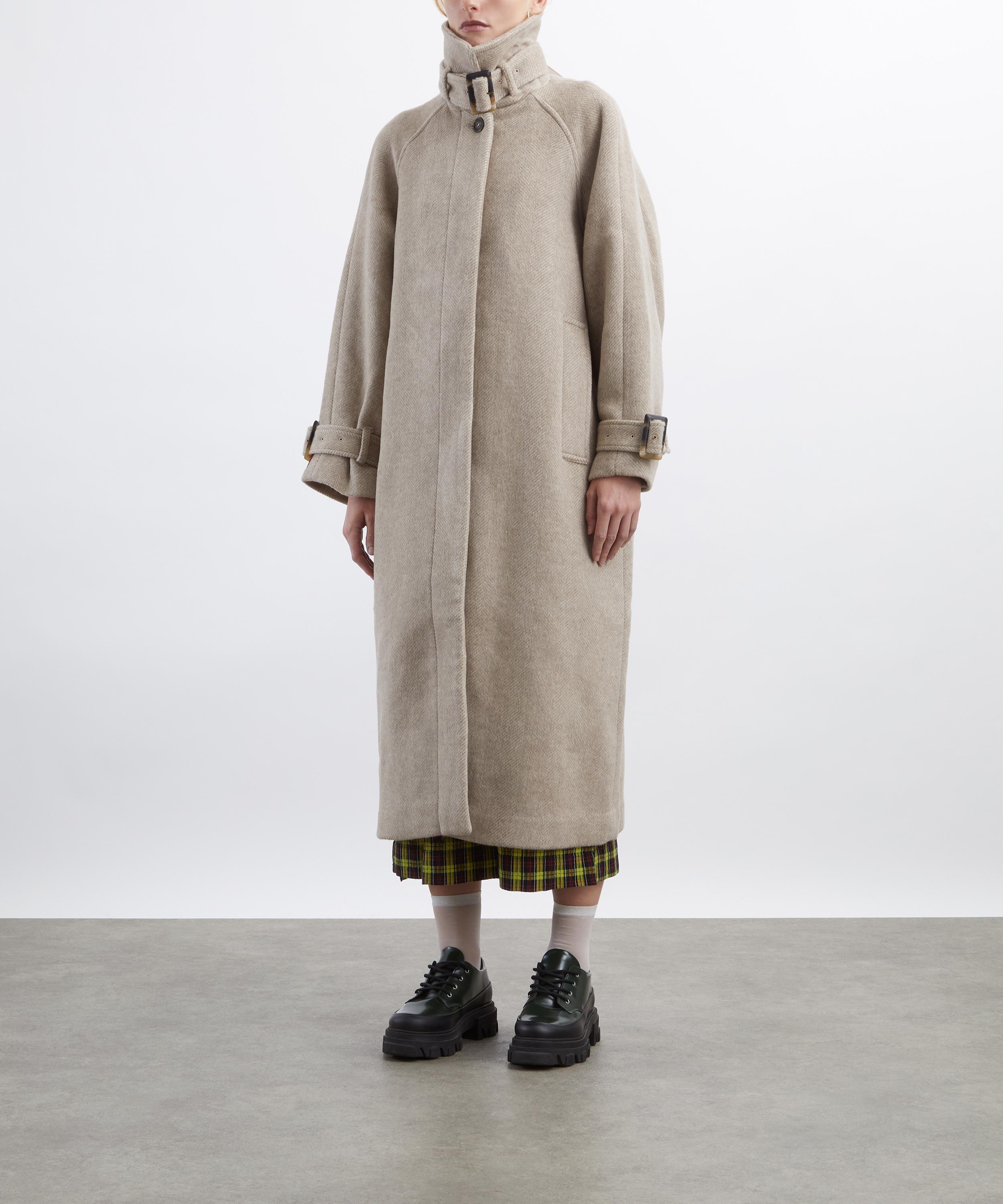 Damson Madder - Jude Wool Coat image number 2