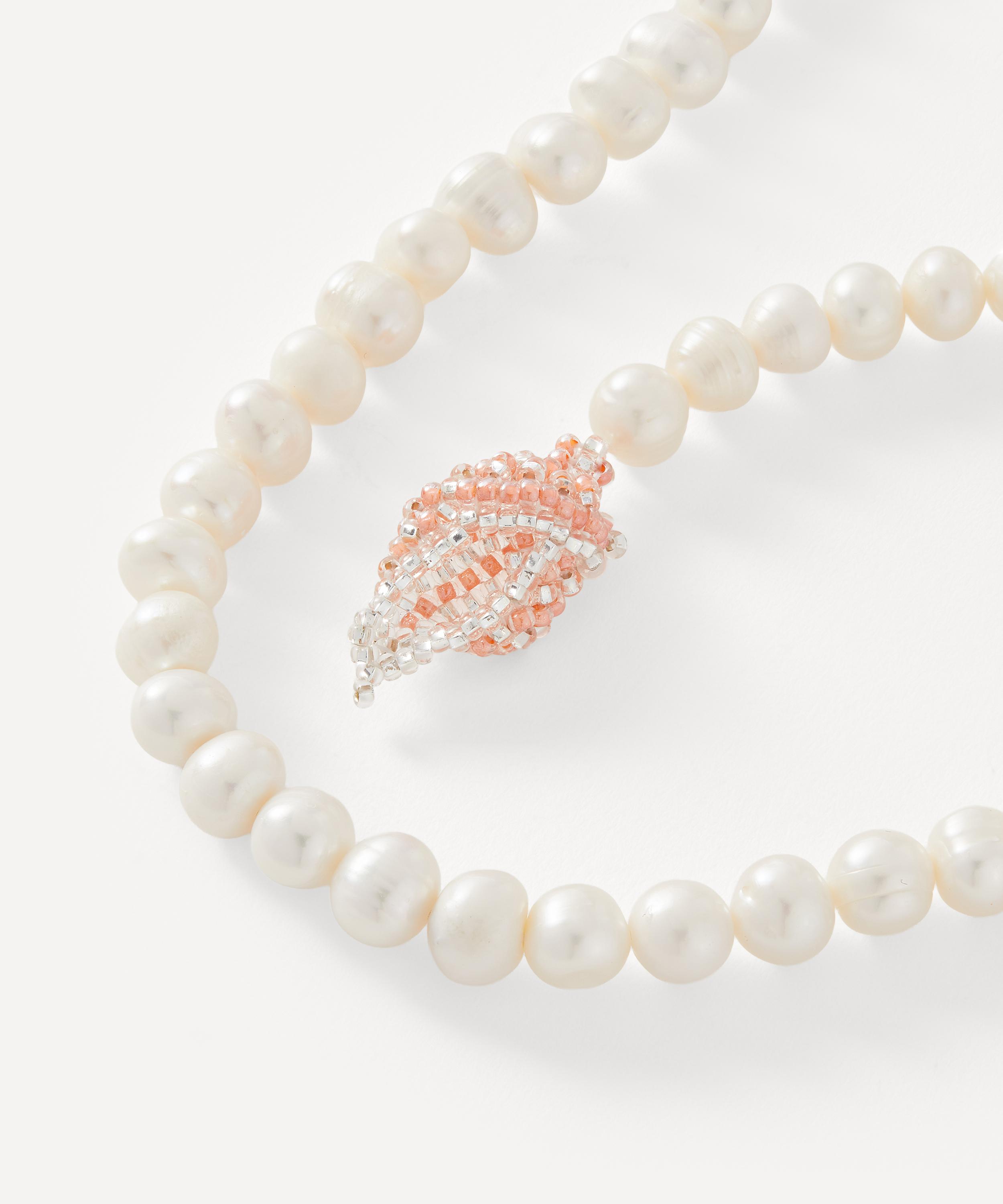 Pura Utz - Beaded Shell Pearl Necklace image number 1