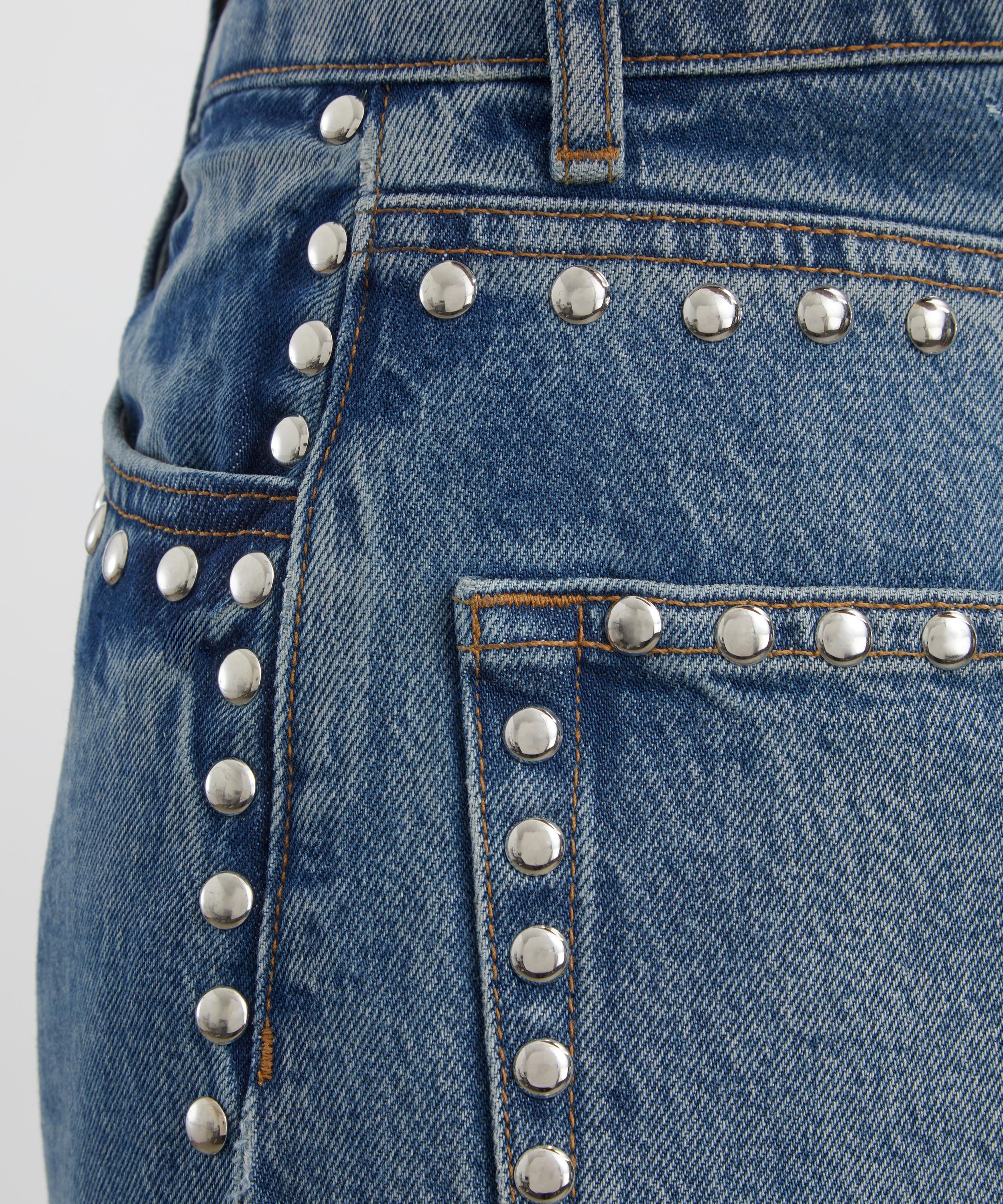 Reformation - Cary High Rise Chesapeake Studded Jeans image number 4