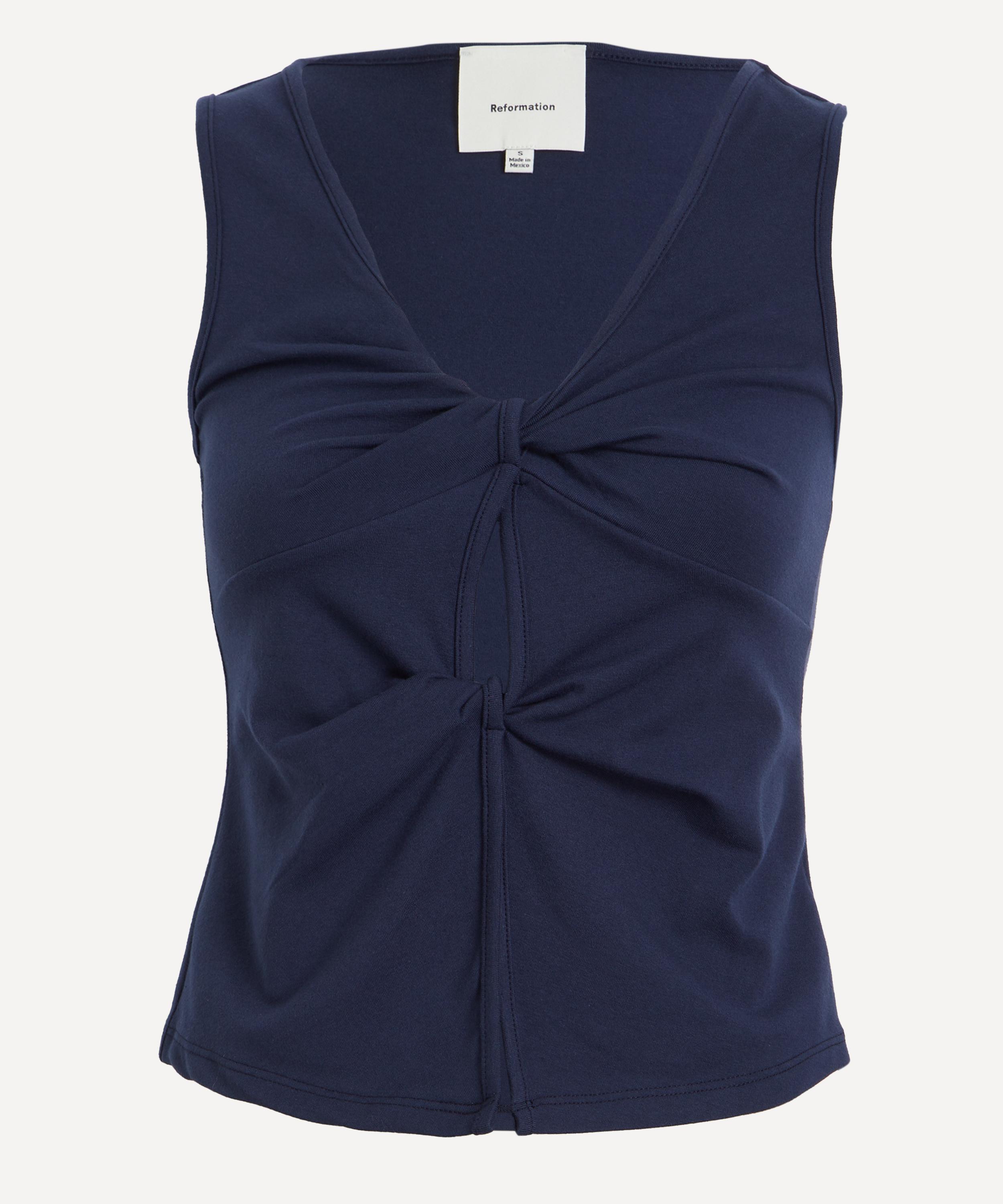 Reformation - Tefi Midnight Top image number 0