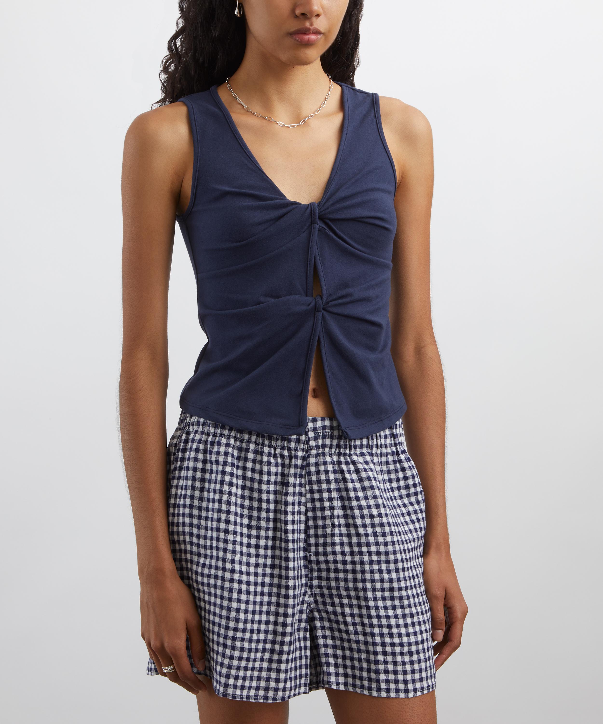Reformation - Tefi Midnight Top image number 2