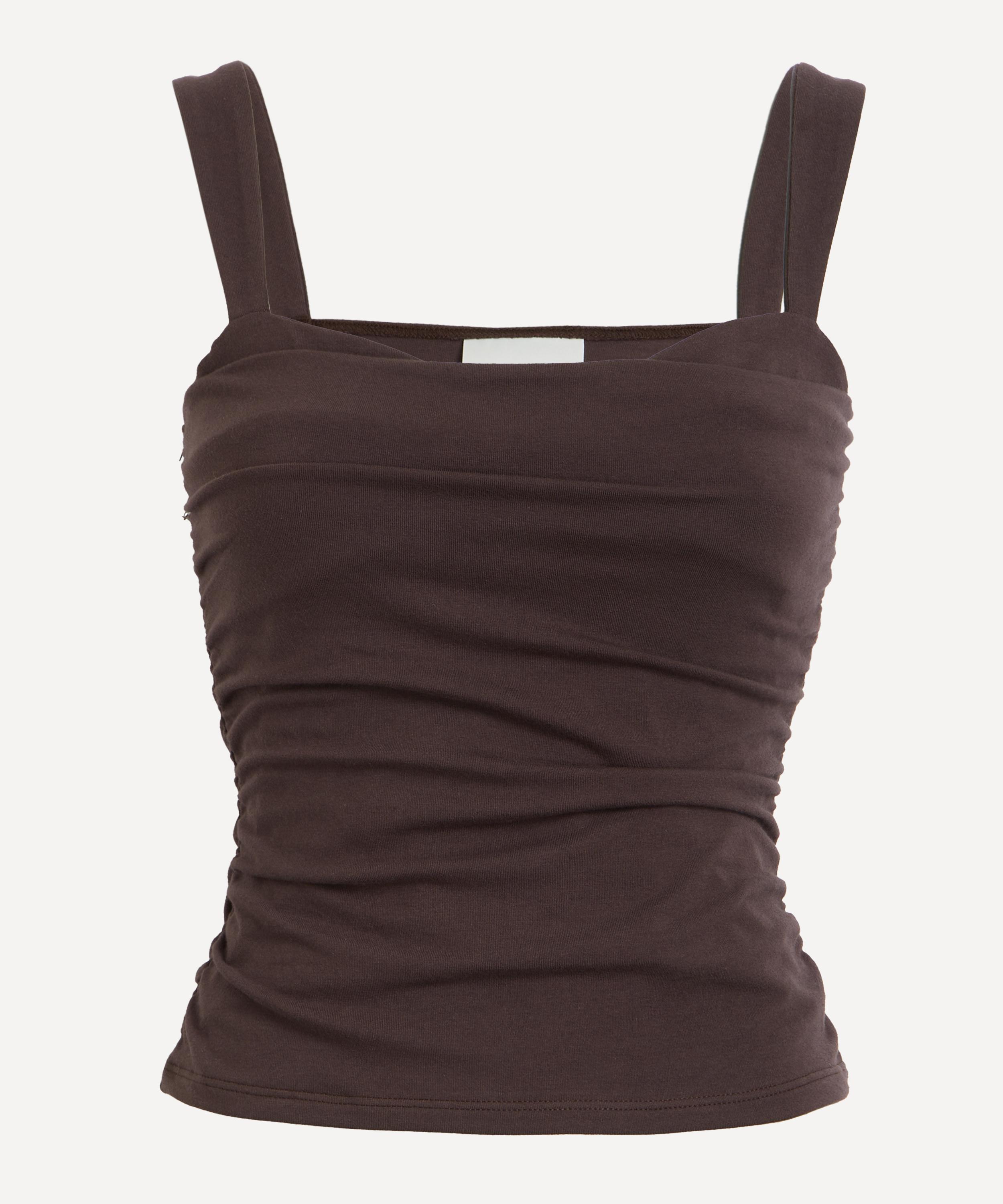 Reformation - Trish Black Top image number 0