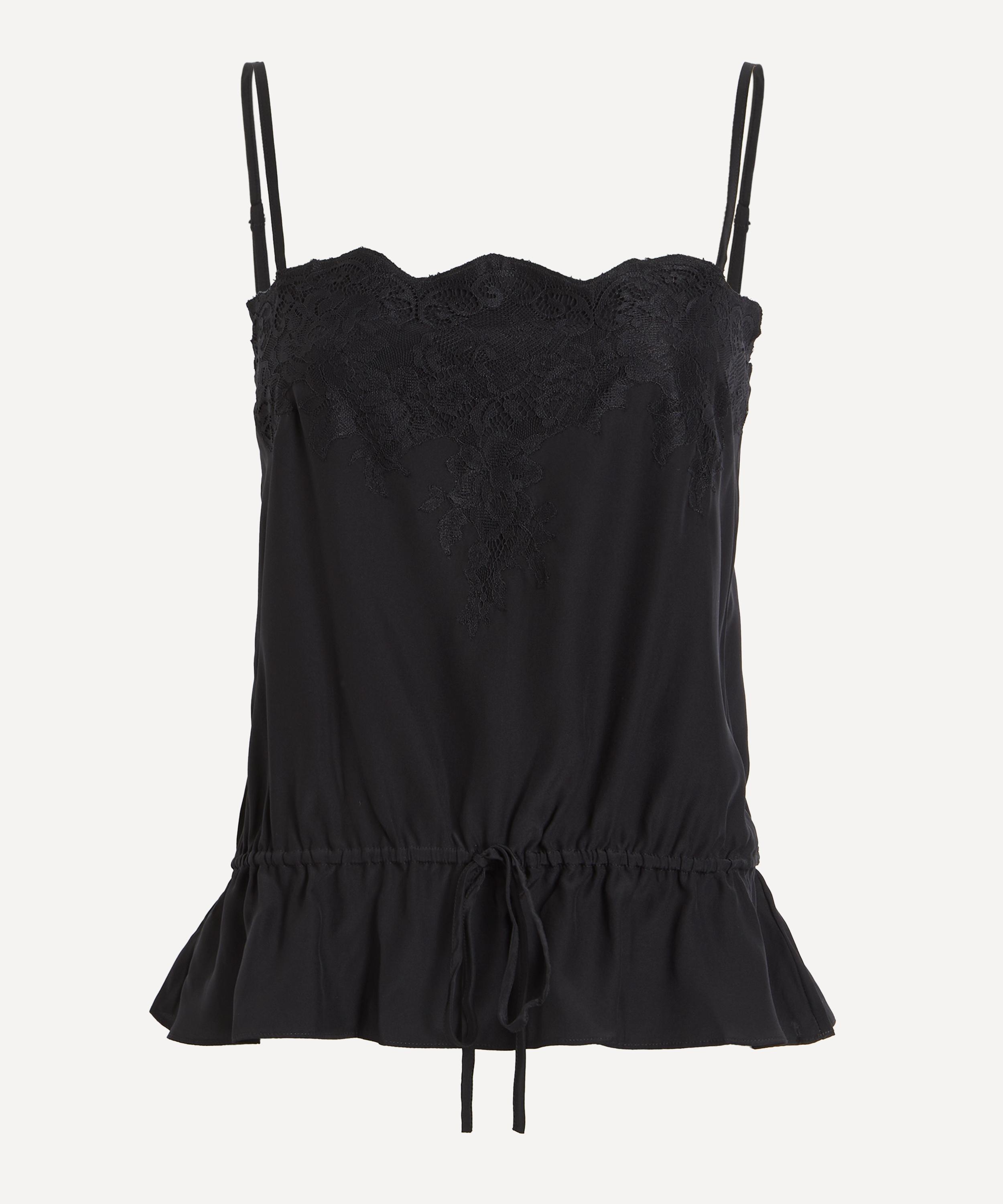 Reformation - Silvia Black Top image number 0