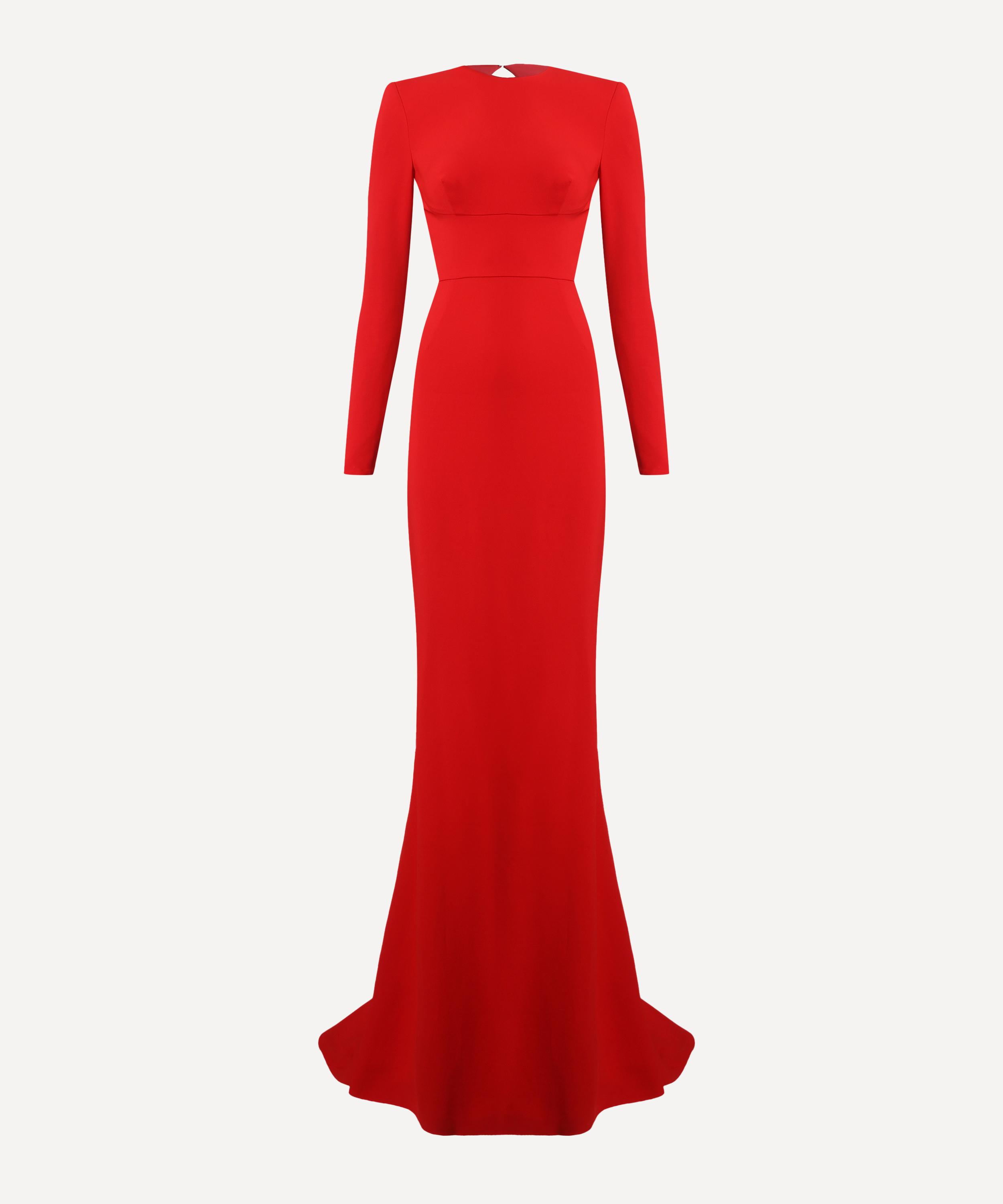 Stella McCartney - Open Back Crepe Gown