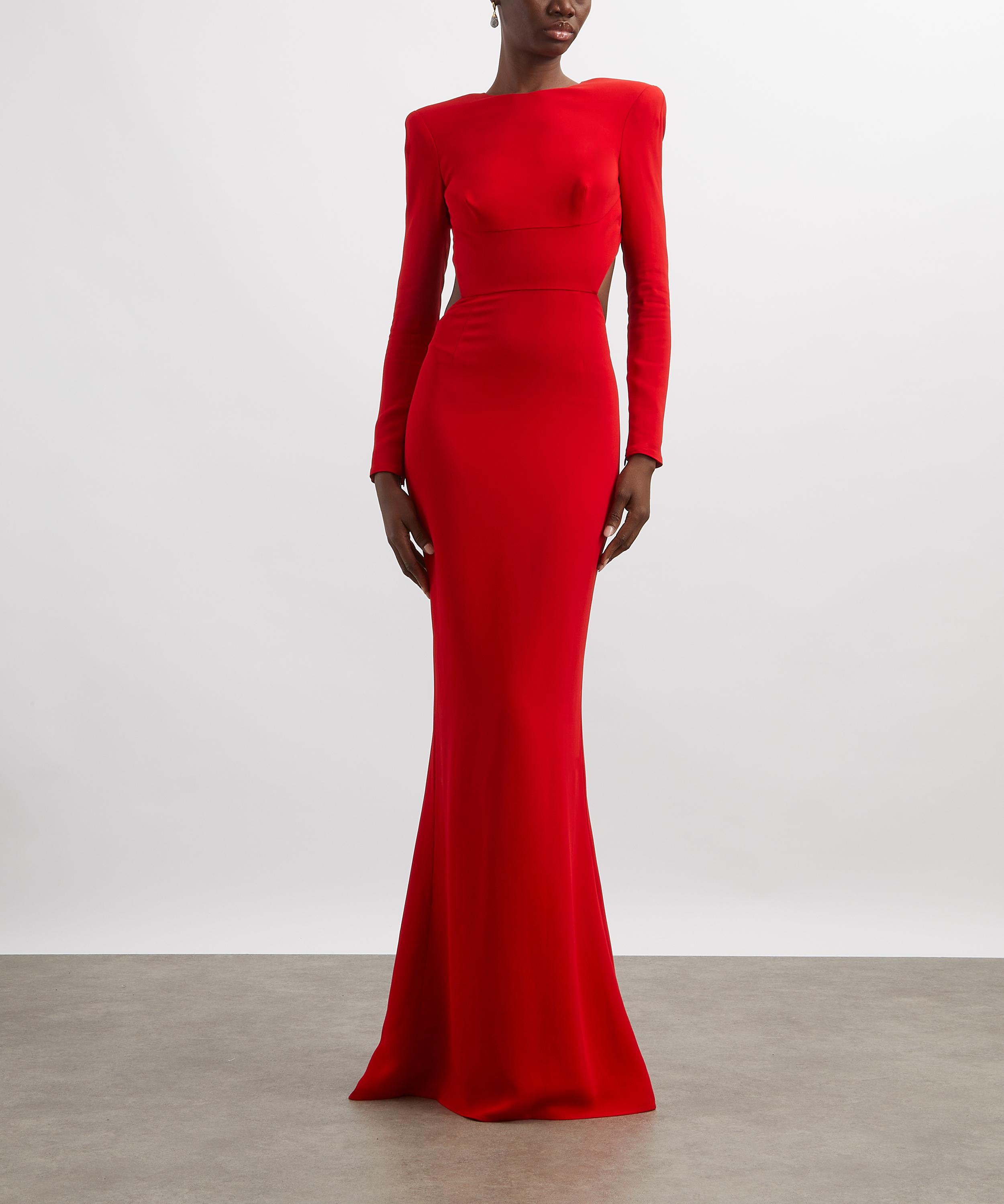 Stella McCartney - Open Back Crepe Gown image number 2