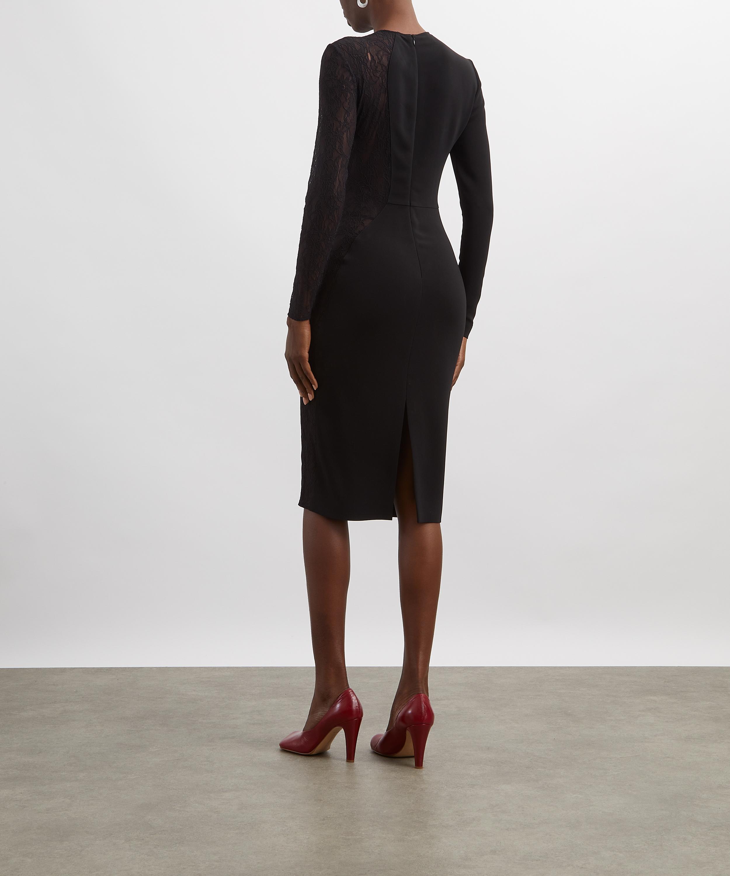 Stella McCartney - Miracle Lace-Trime Midi Dress image number 3