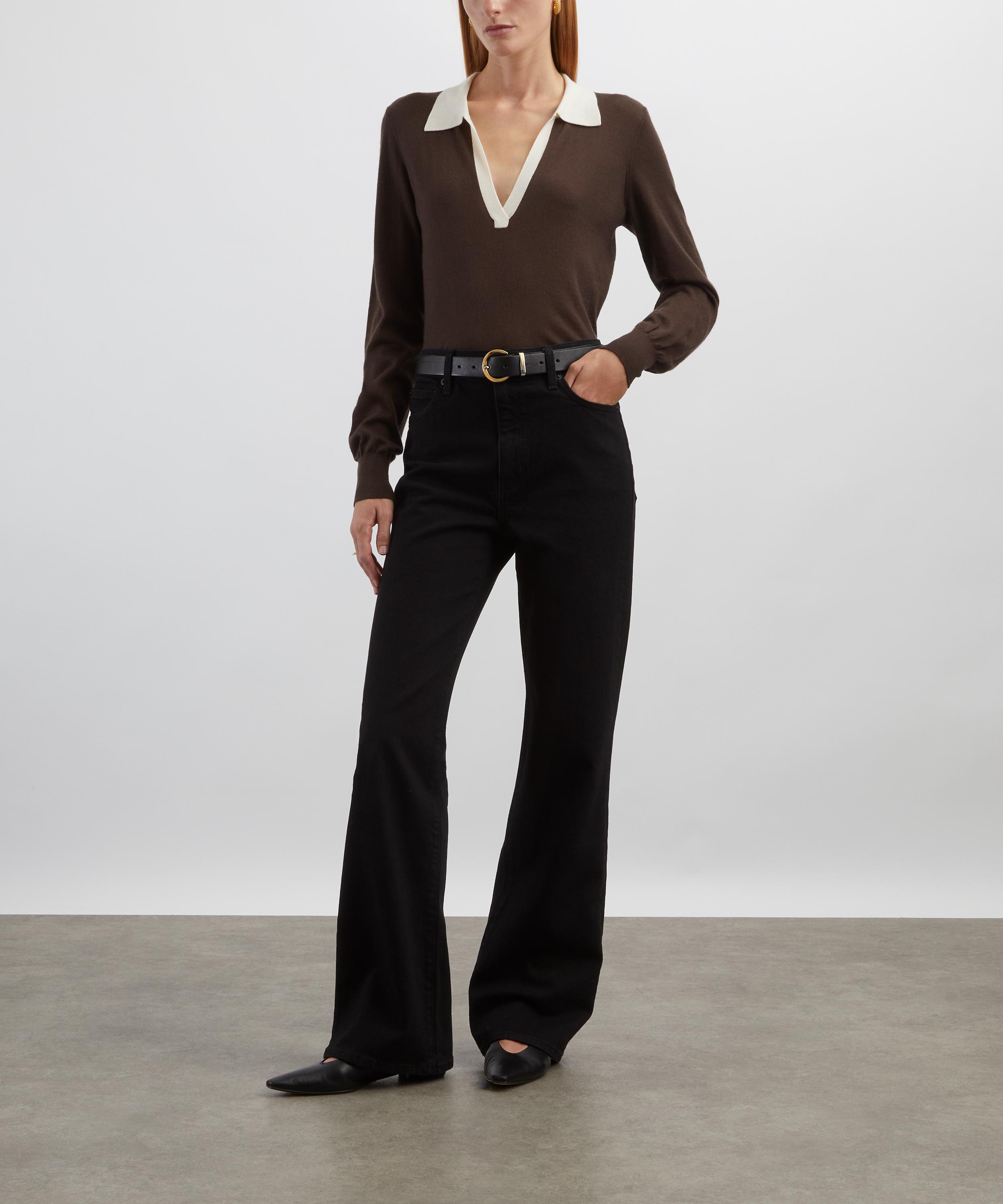 Frame - Two-Tone Polo Shirt image number 1