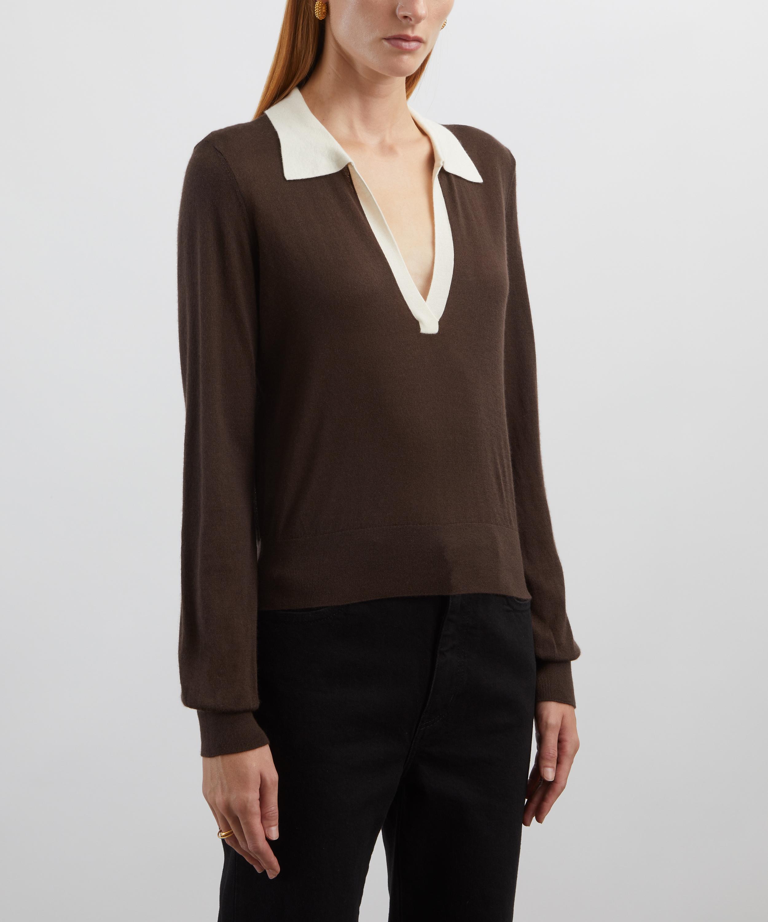 Frame - Two-Tone Polo Shirt image number 2