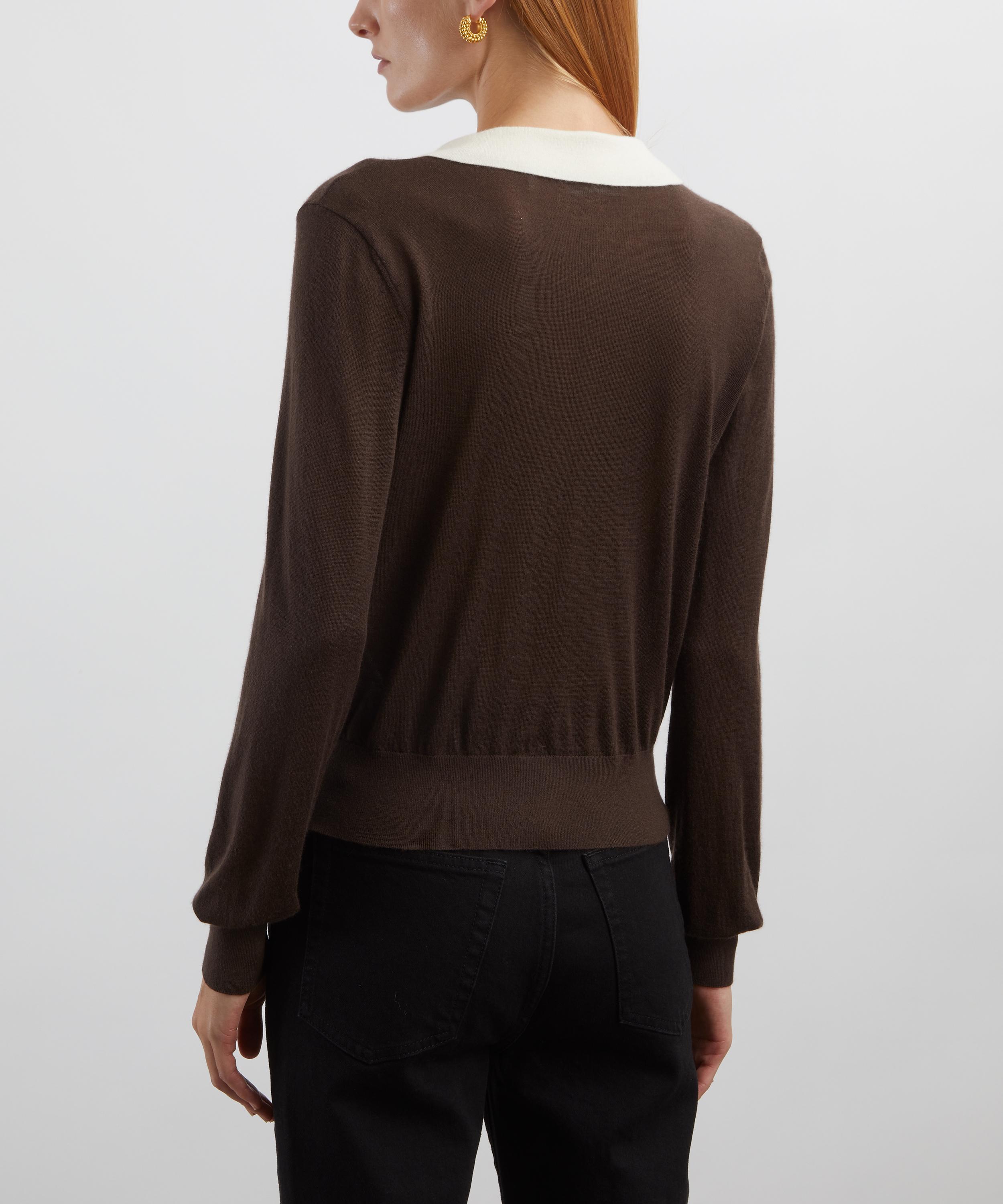 Frame - Two-Tone Polo Shirt image number 3