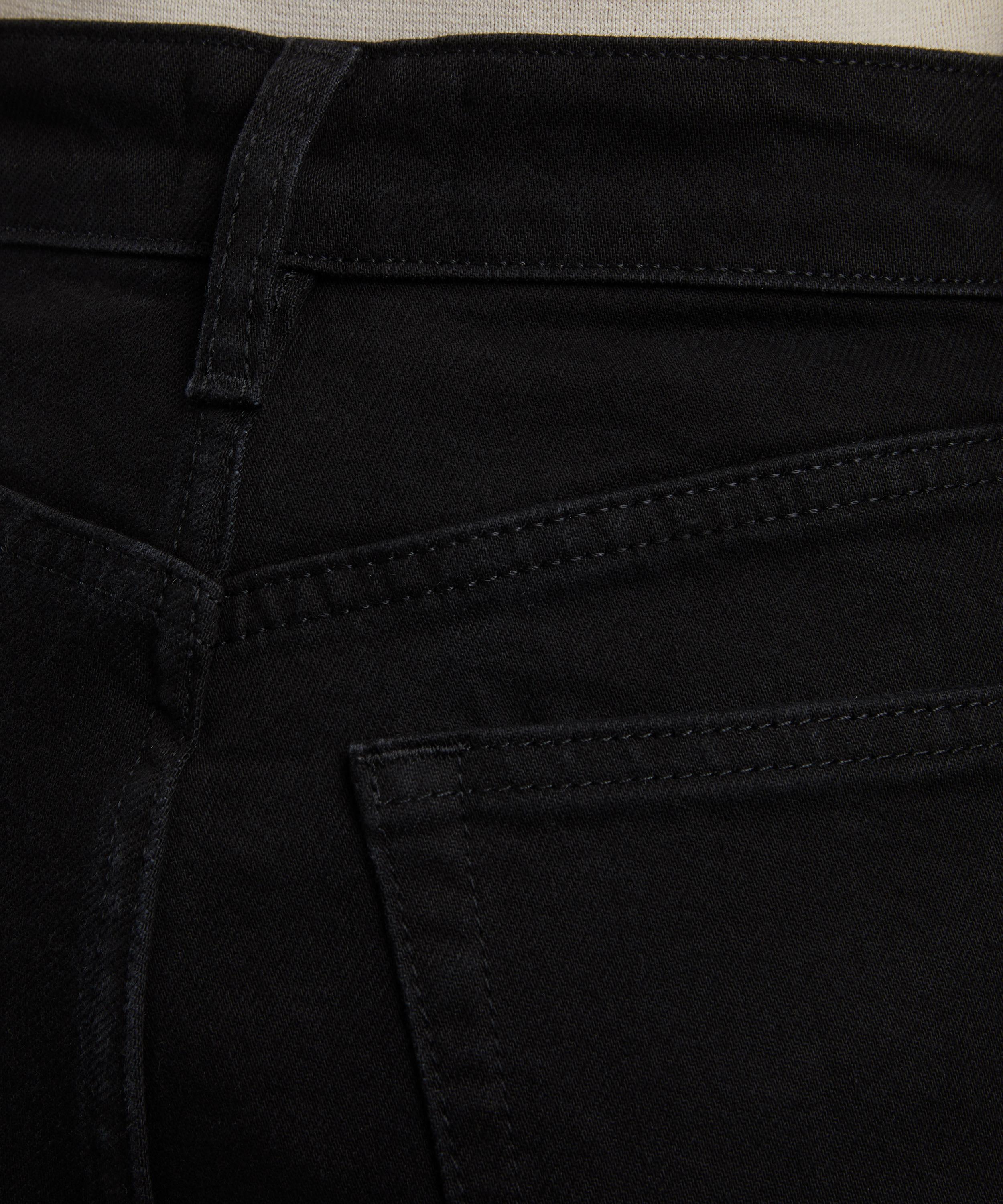 Frame - Arrow High-Rise Bootcut Jeans in Black image number 4