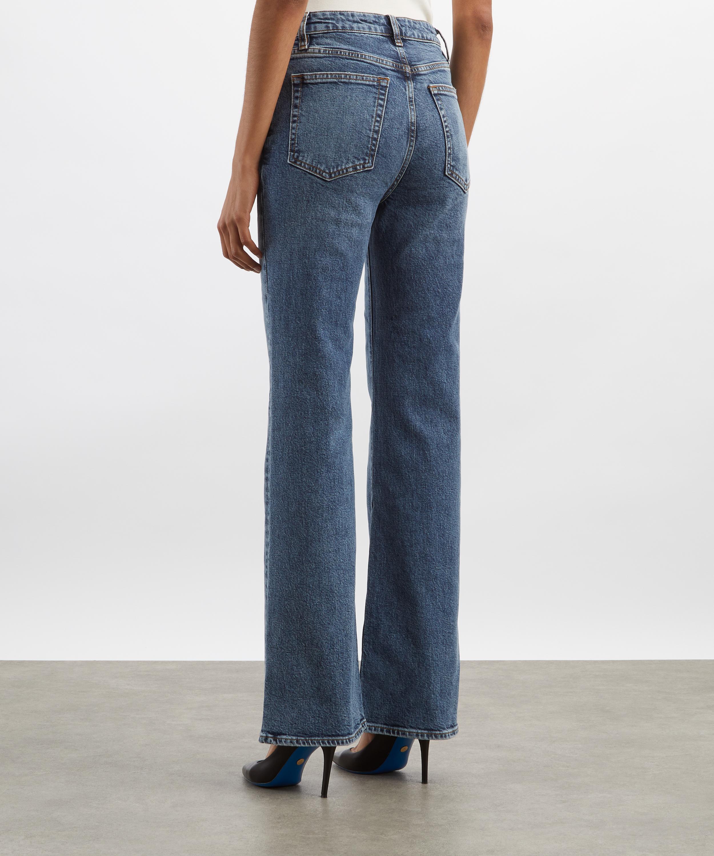 Paige - The Arrow High-Rise Bootcut Jeans image number 3