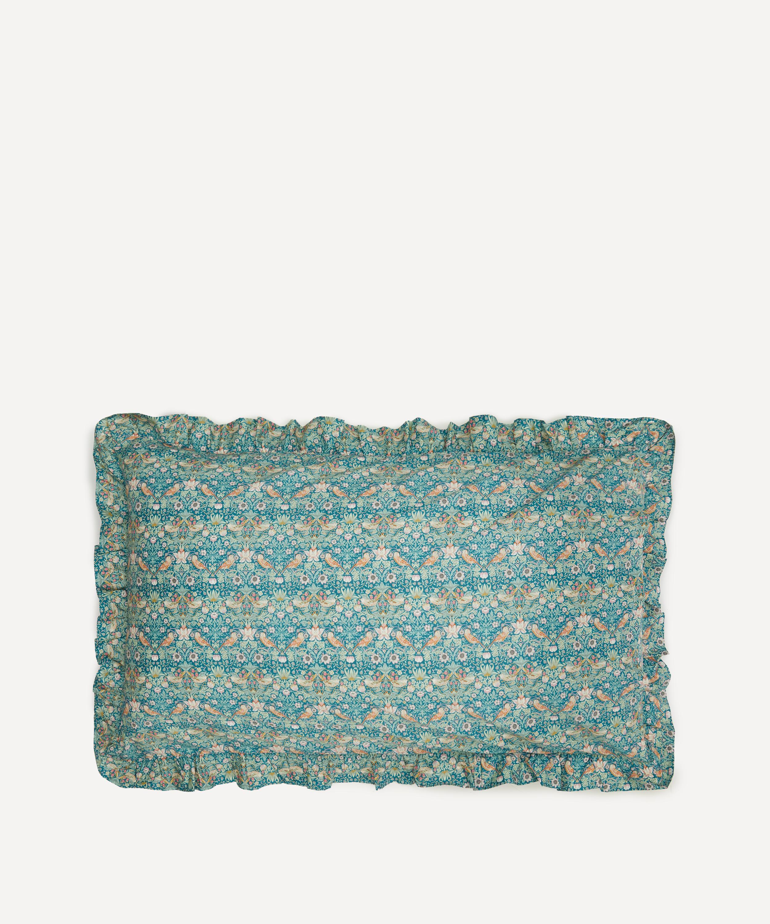 Liberty - Strawberry Thief Ruffled Standard Pillowcase