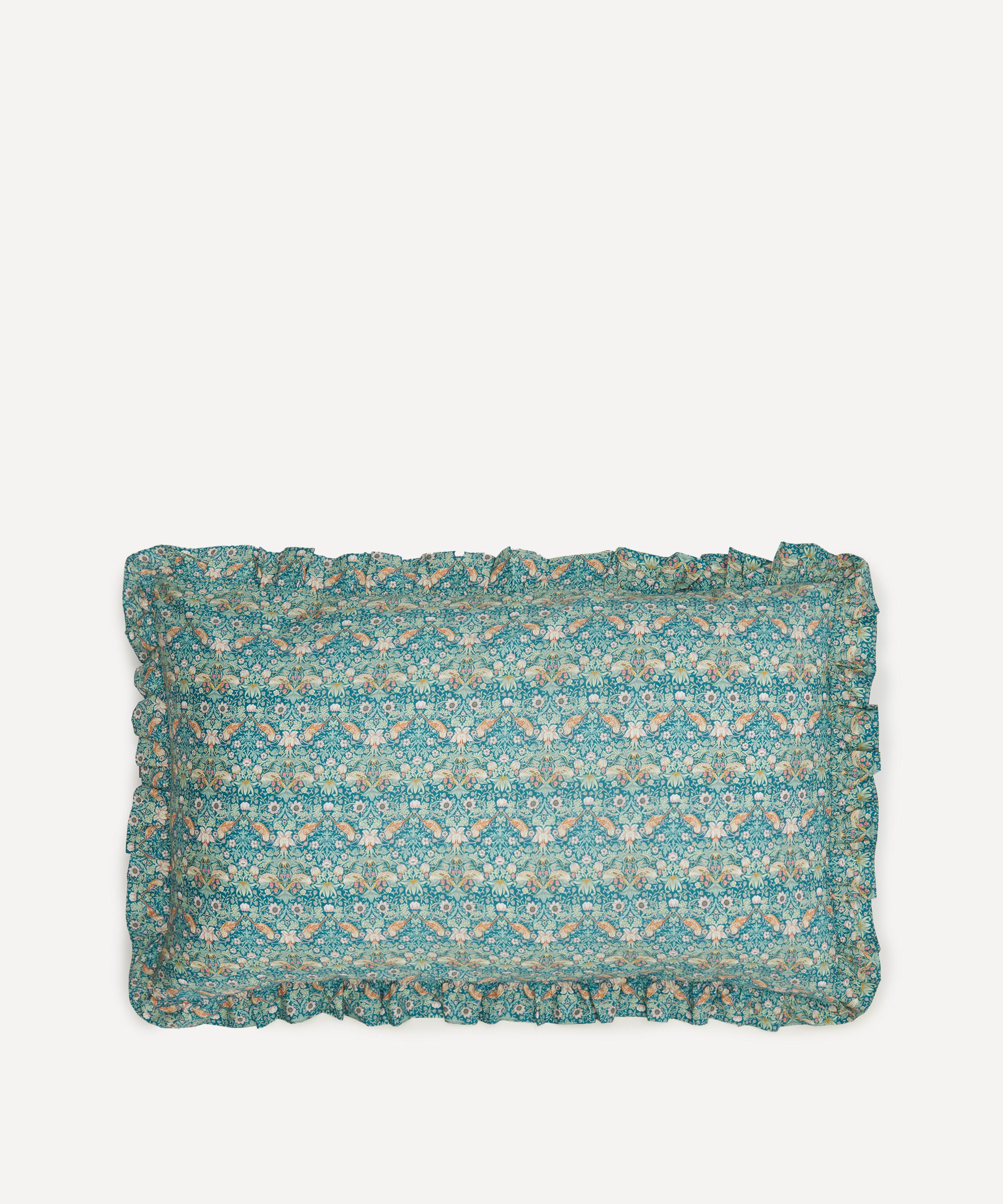 Liberty - Strawberry Thief Ruffled Standard Pillowcase image number 1