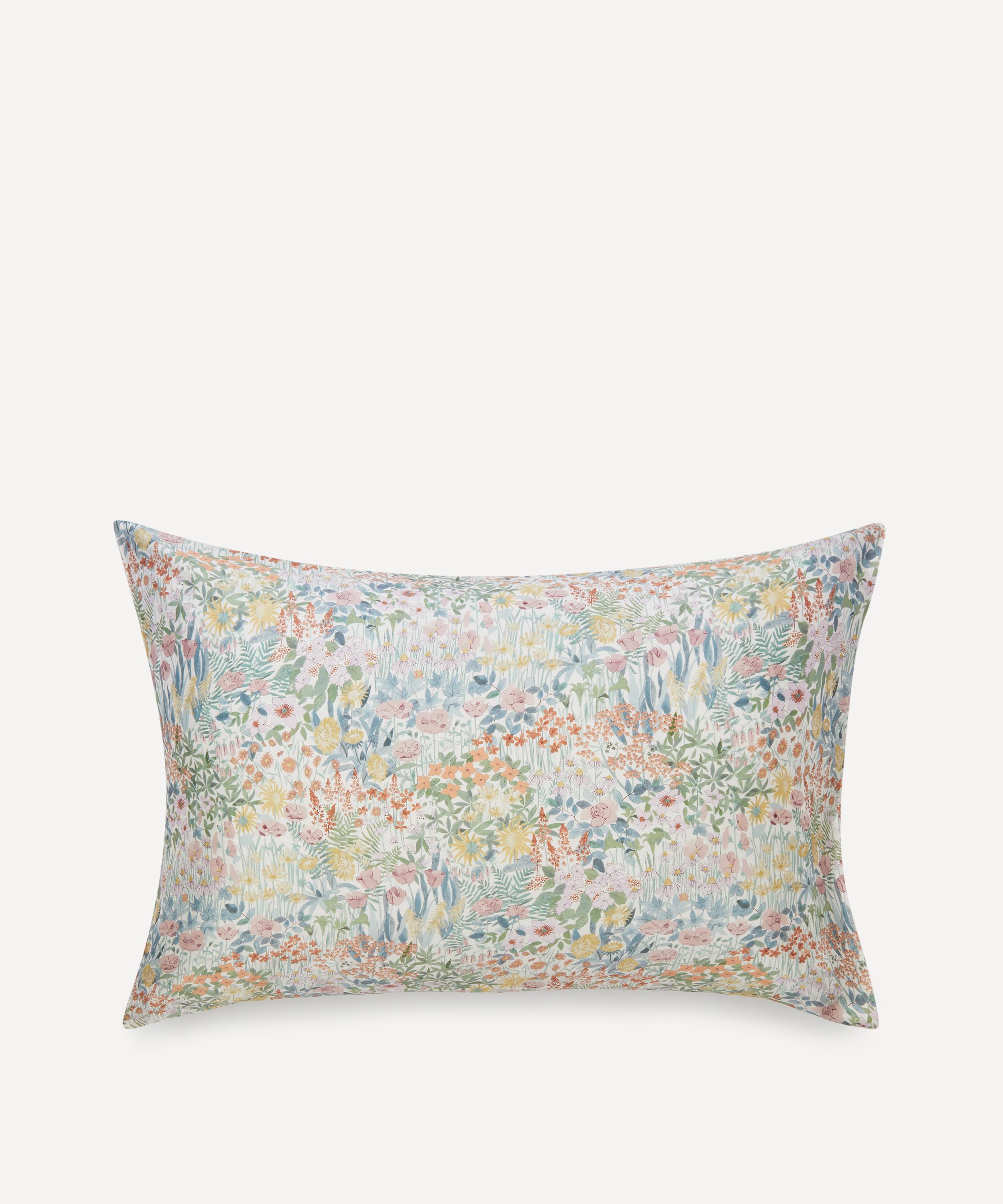 Liberty - Faria Flowers Silk Pillowcase image number 0