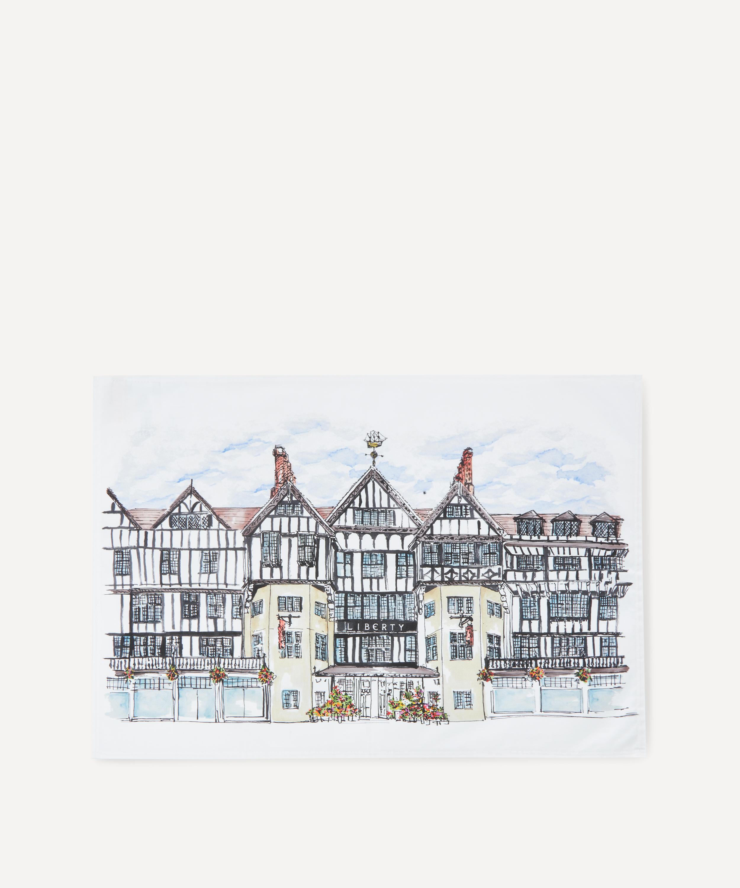 Liberty - Old Liberty Building Tea Towel image number 2