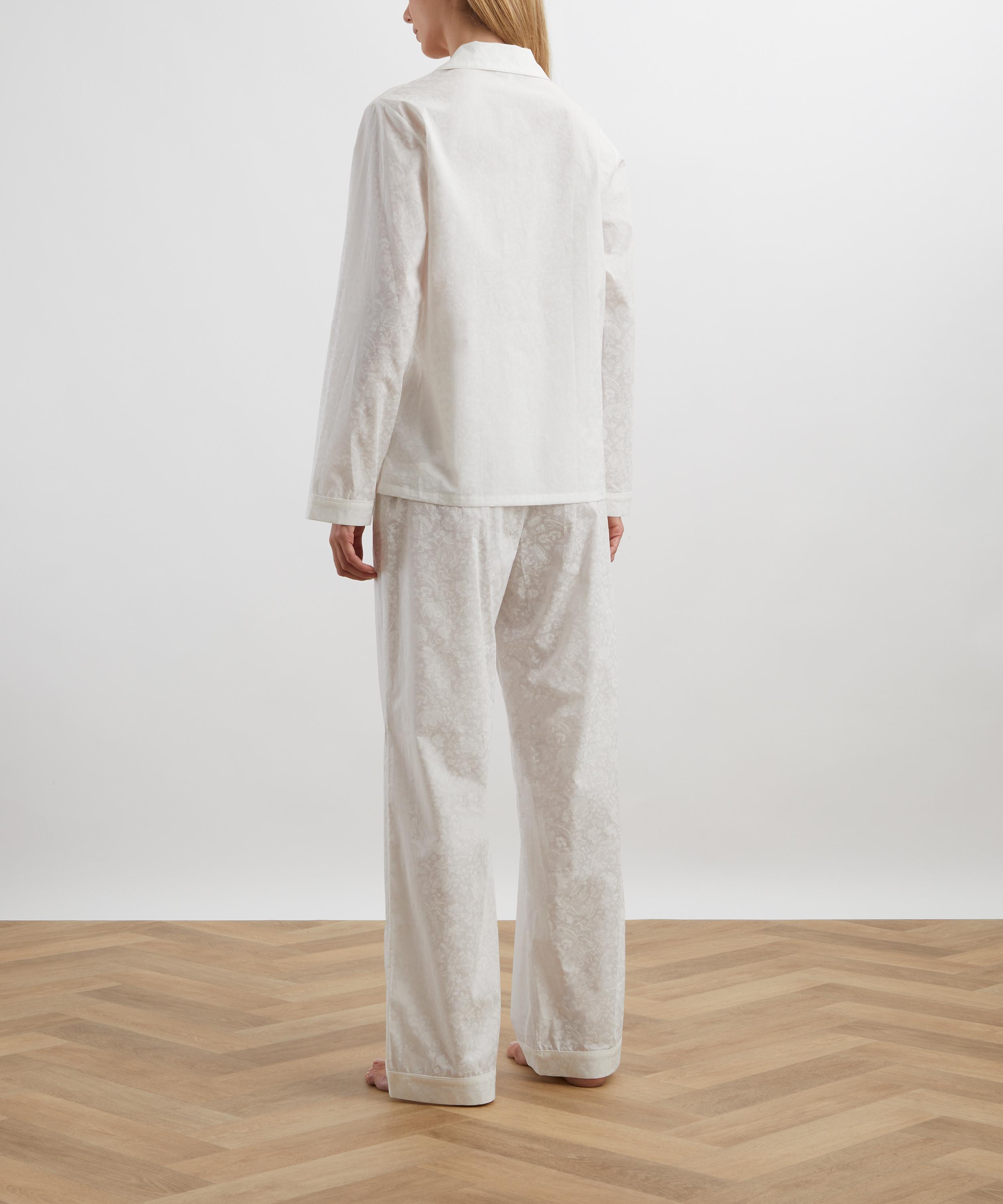 Liberty - Victoria’s Lace Tana Lawn™ Cotton Pyjama Set image number 3