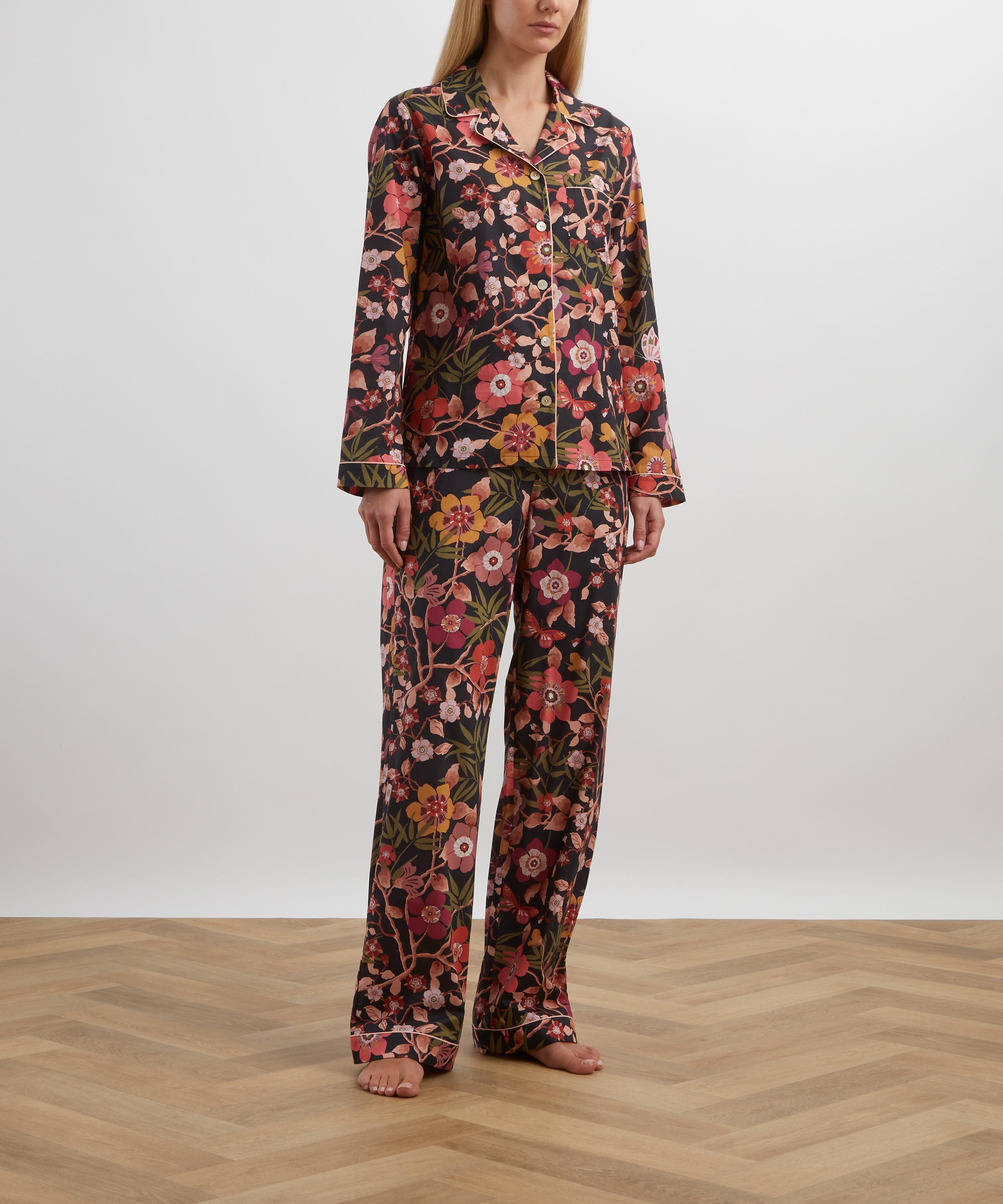 Liberty - Victoria’s Lace Tana Lawn™ Cotton Pyjama Set image number 2