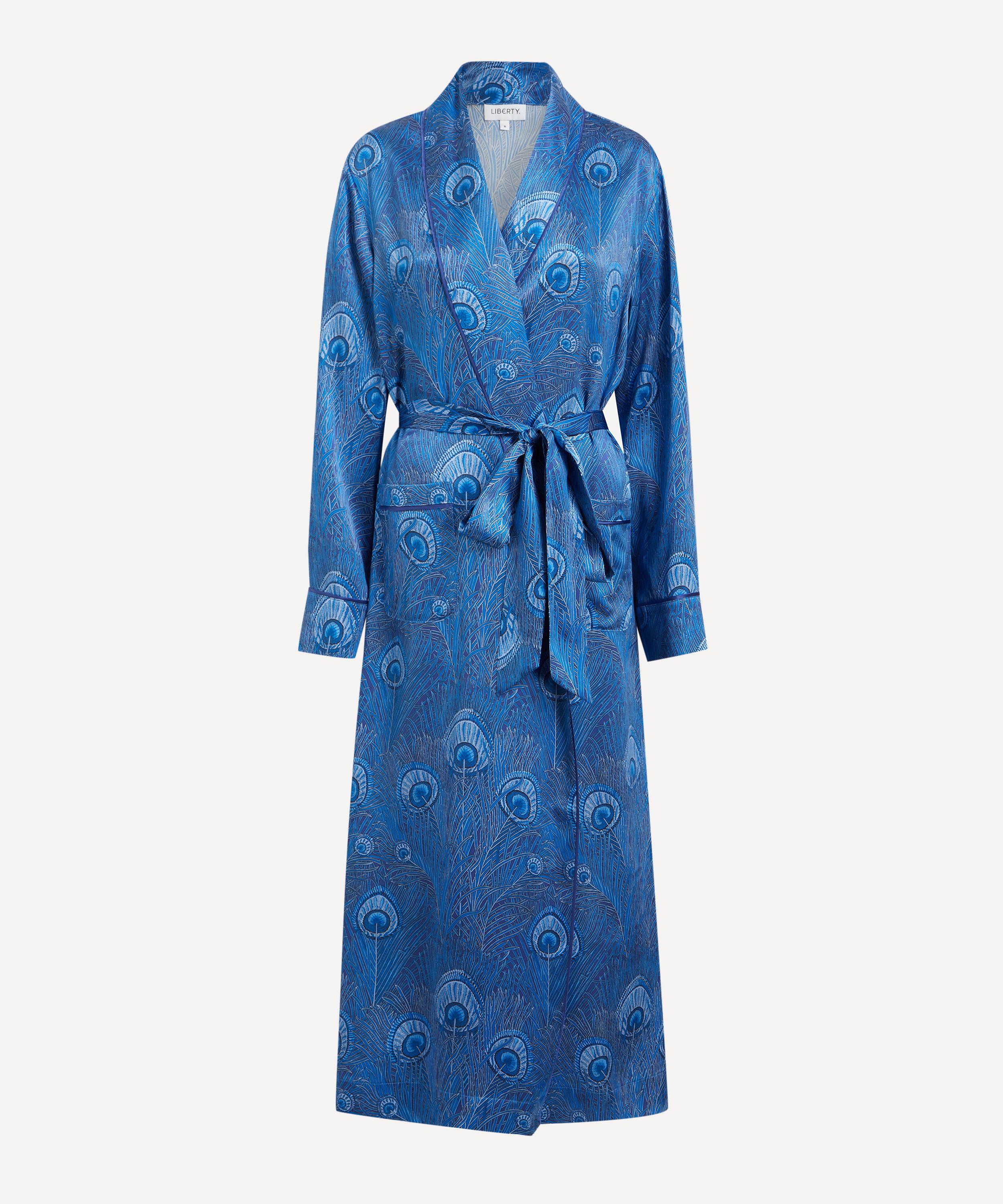 Liberty - Royal Hera Silk-Satin Robe image number 0