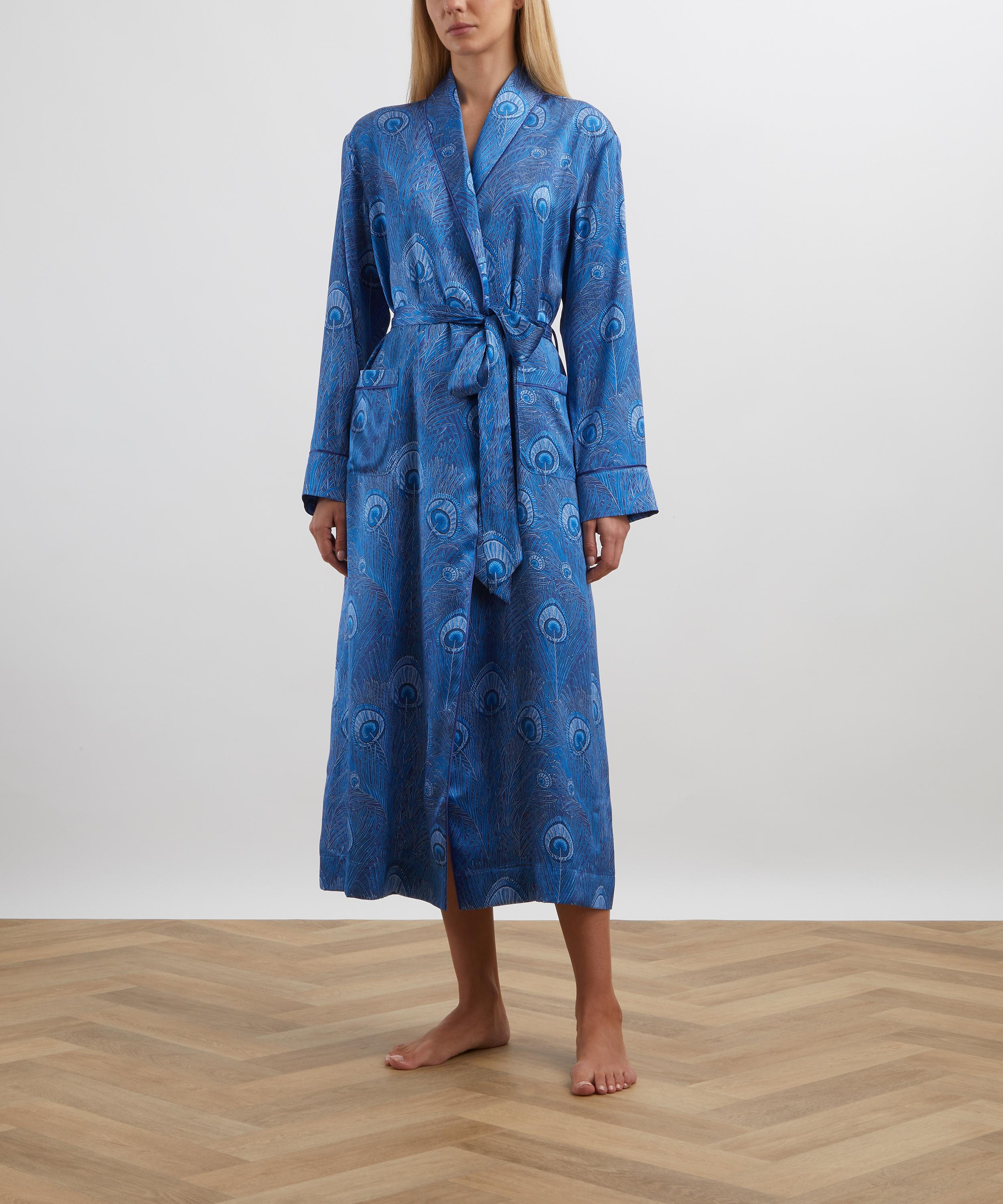 Liberty - Royal Hera Silk-Satin Robe image number 2