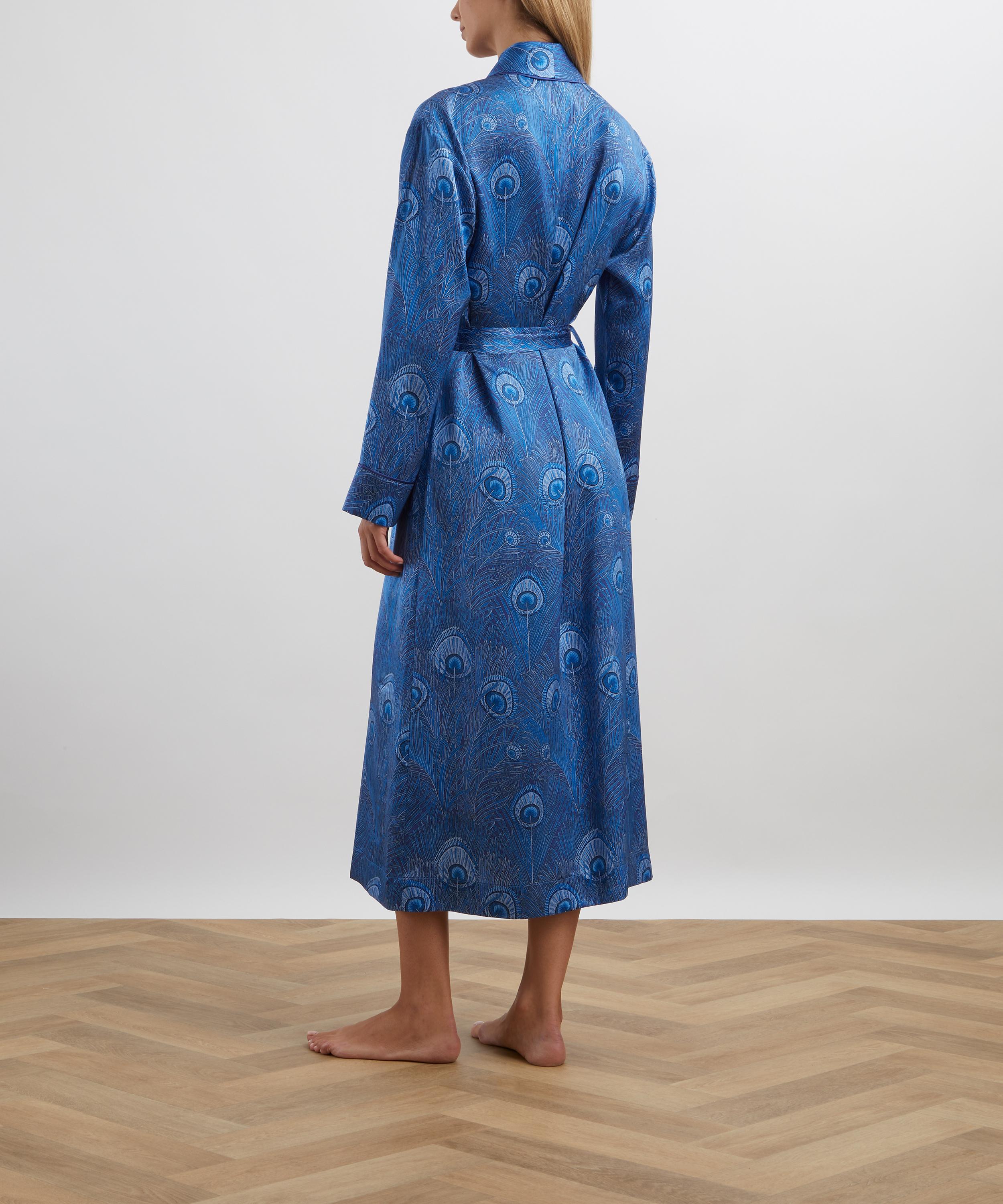 Liberty - Royal Hera Silk-Satin Robe image number 3