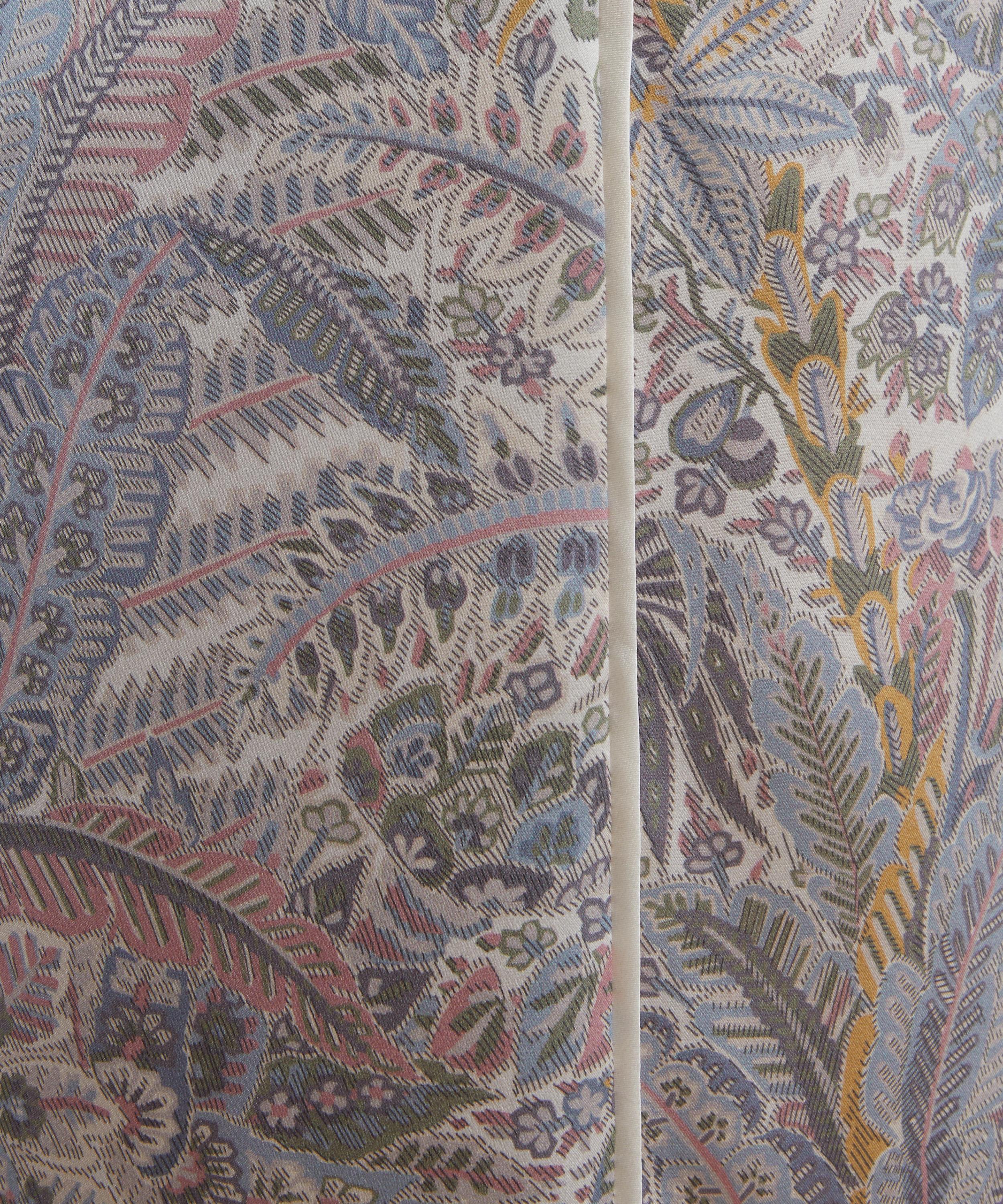 Liberty - Adelphi Voyage Silk-Satin Pyjama Set image number 4
