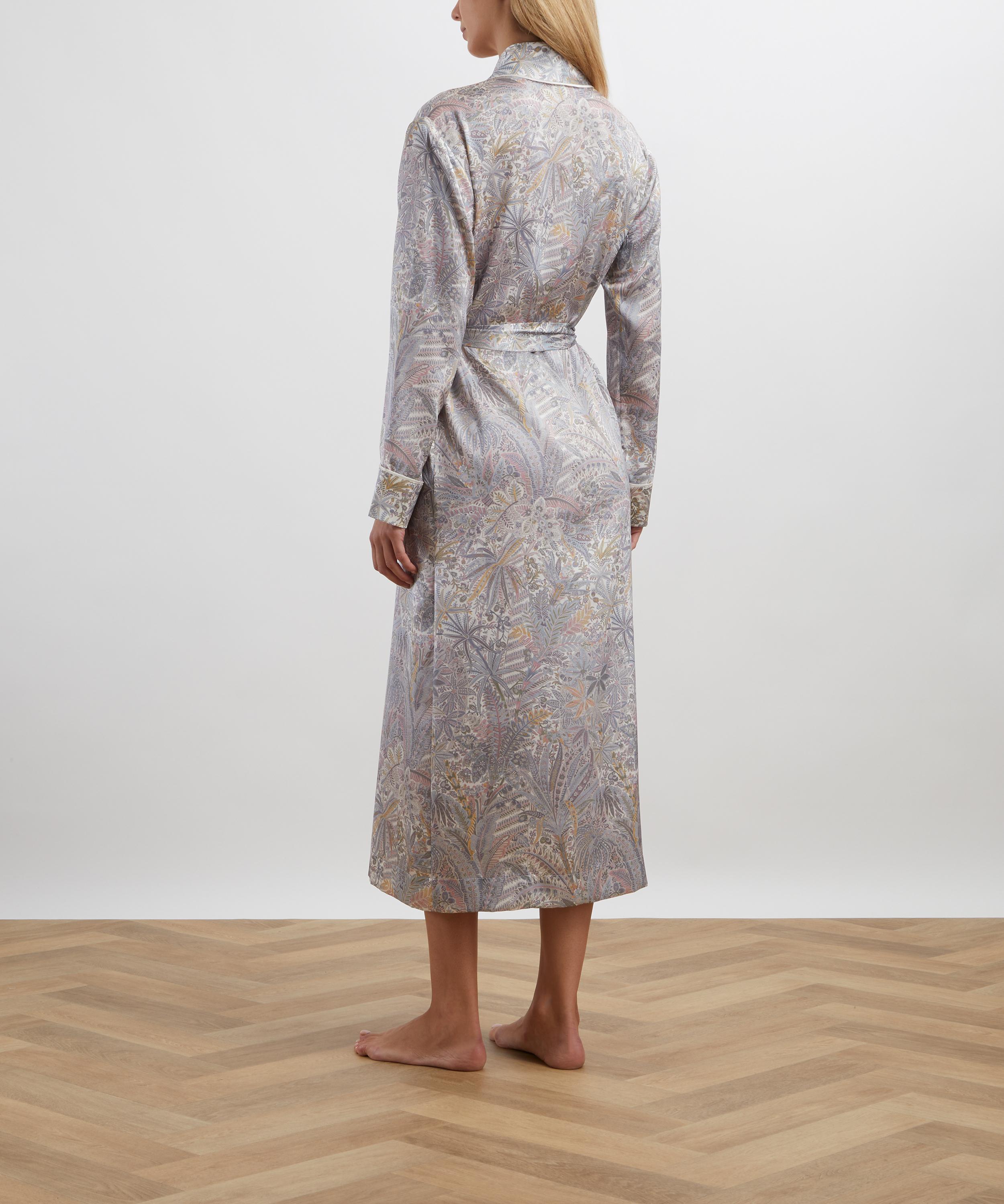 Liberty - Adelphi Voyage Silk-Satin Robe image number 3