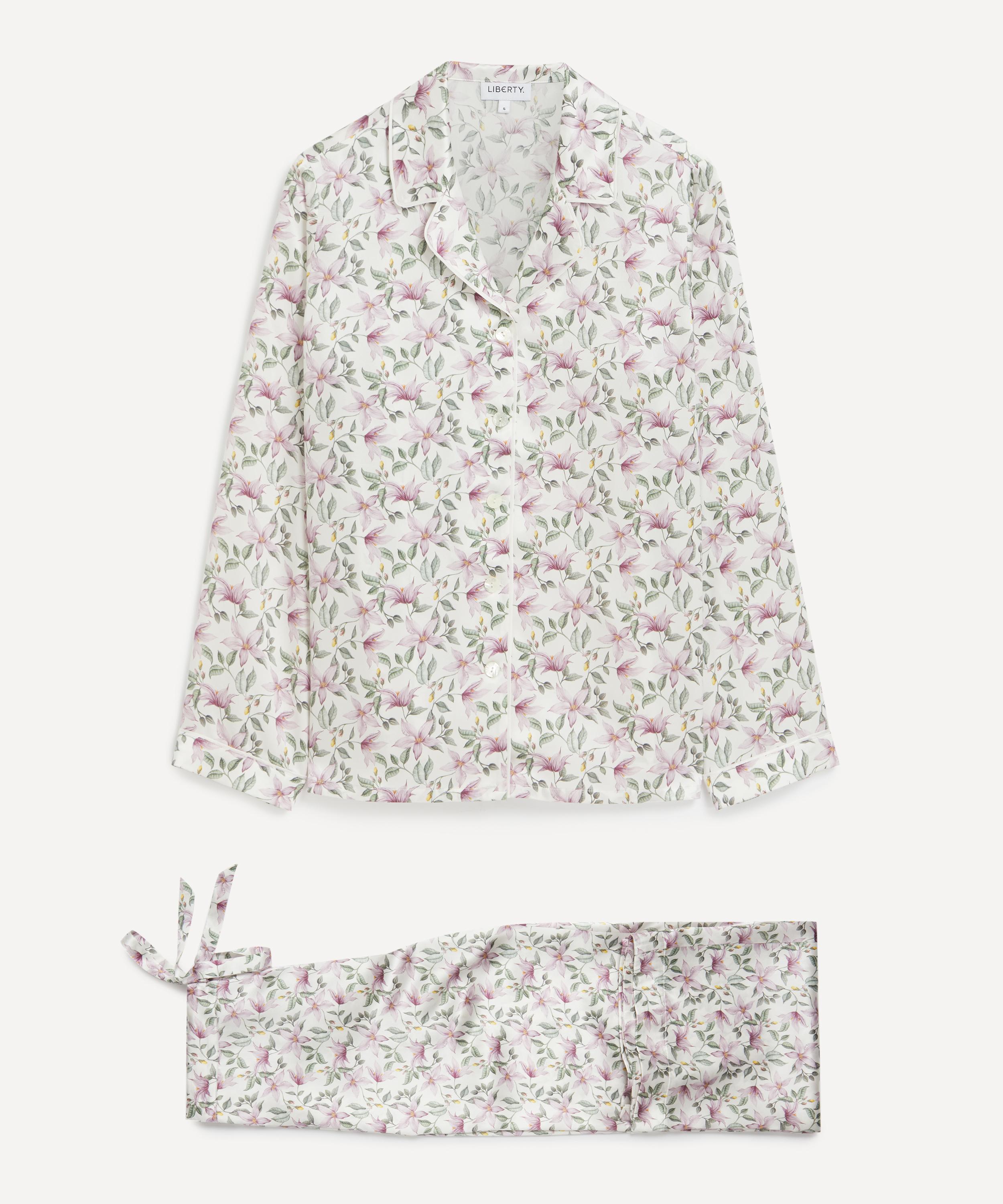 Liberty - Ava Fleur Silk-Satin Pyjama Set image number 0