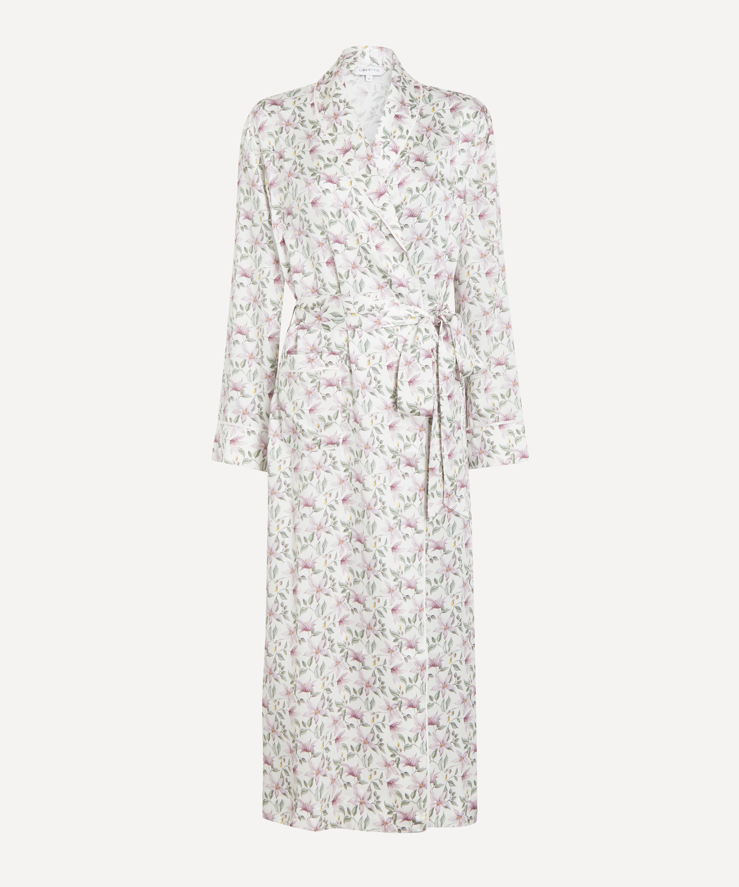 Liberty - Ava Fleur Silk-Satin Robe image number 0