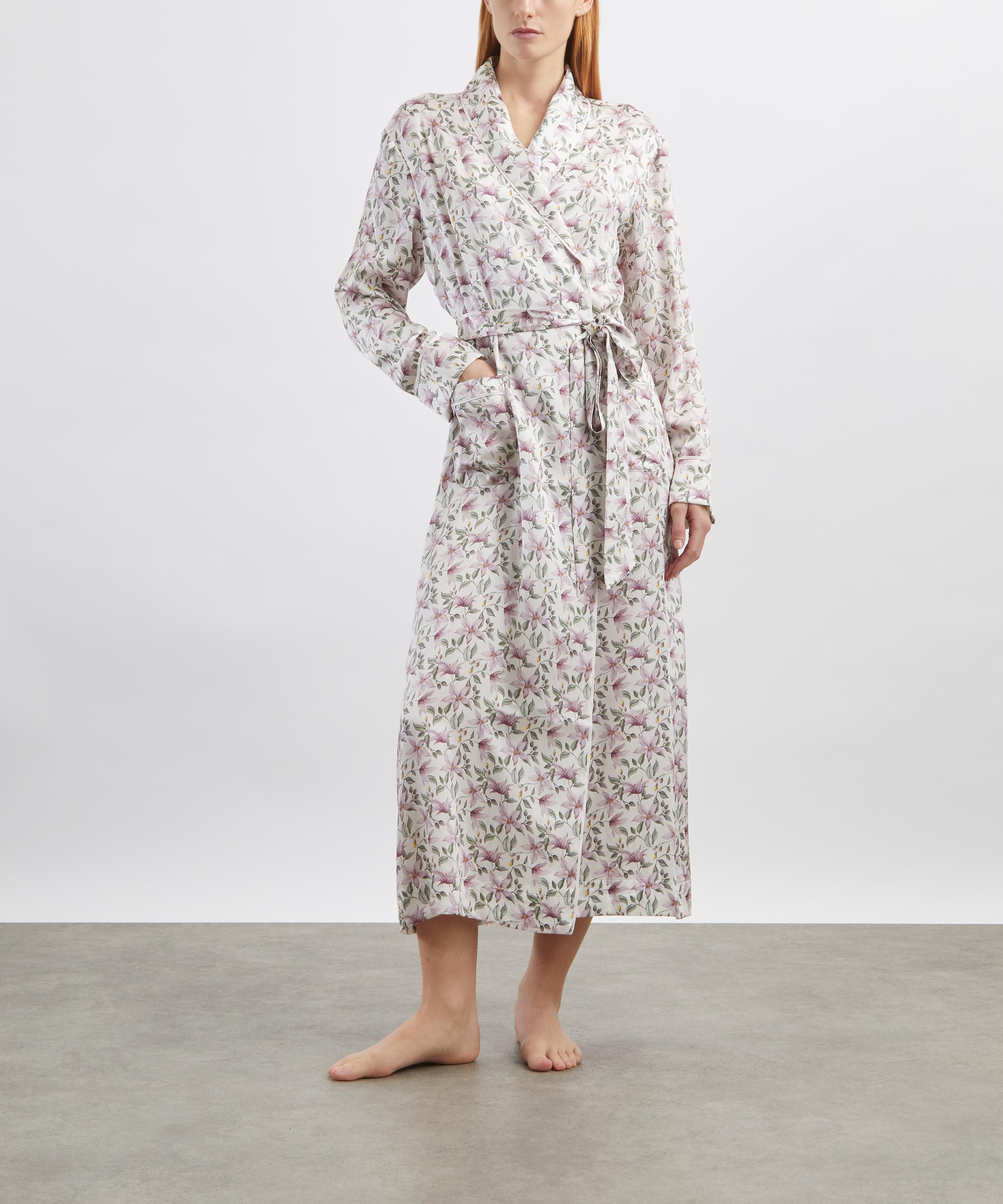 Liberty - Ava Fleur Silk-Satin Robe image number 1
