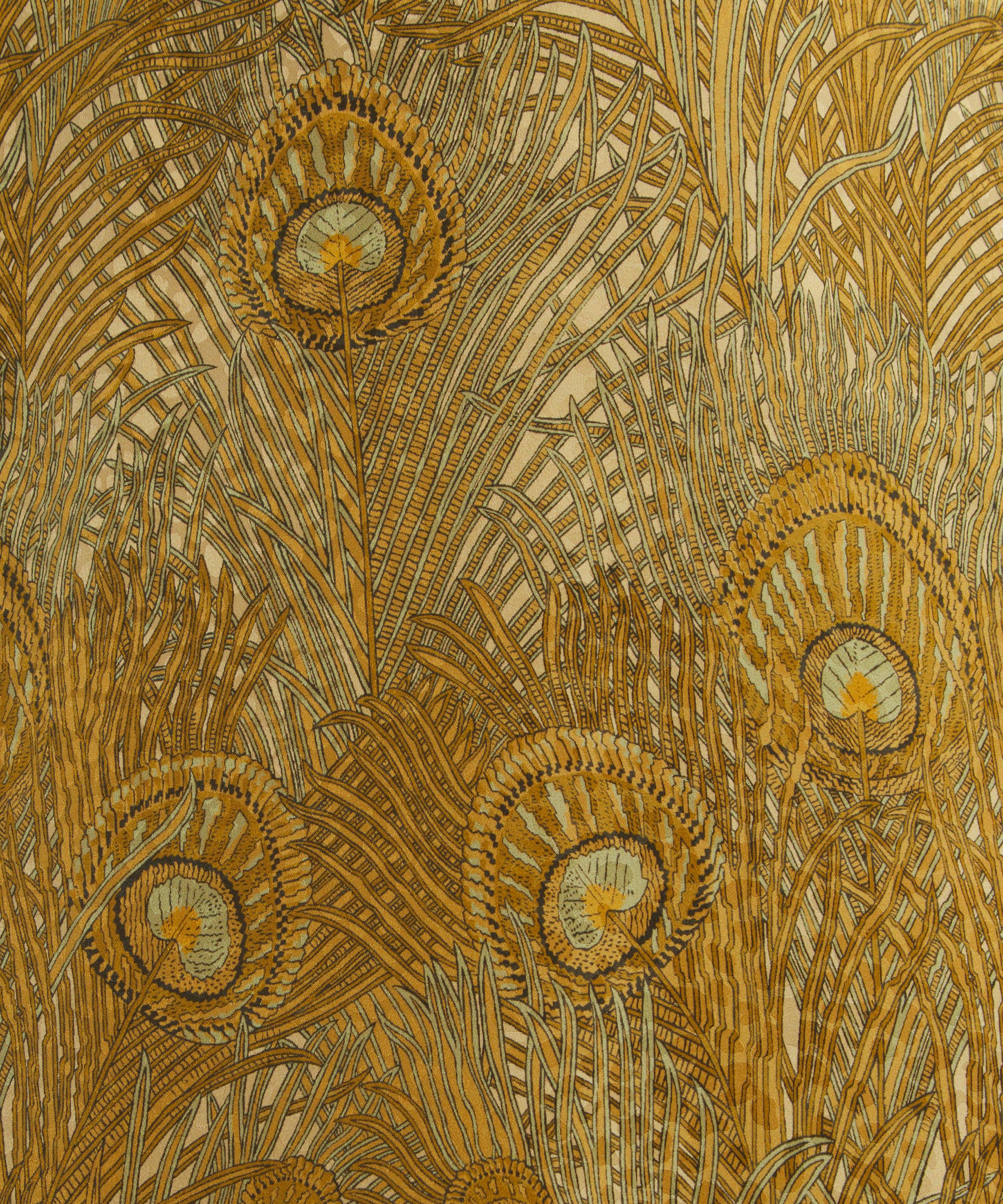 Liberty - Hera Jacquard Silk Soirée Dress image number 4