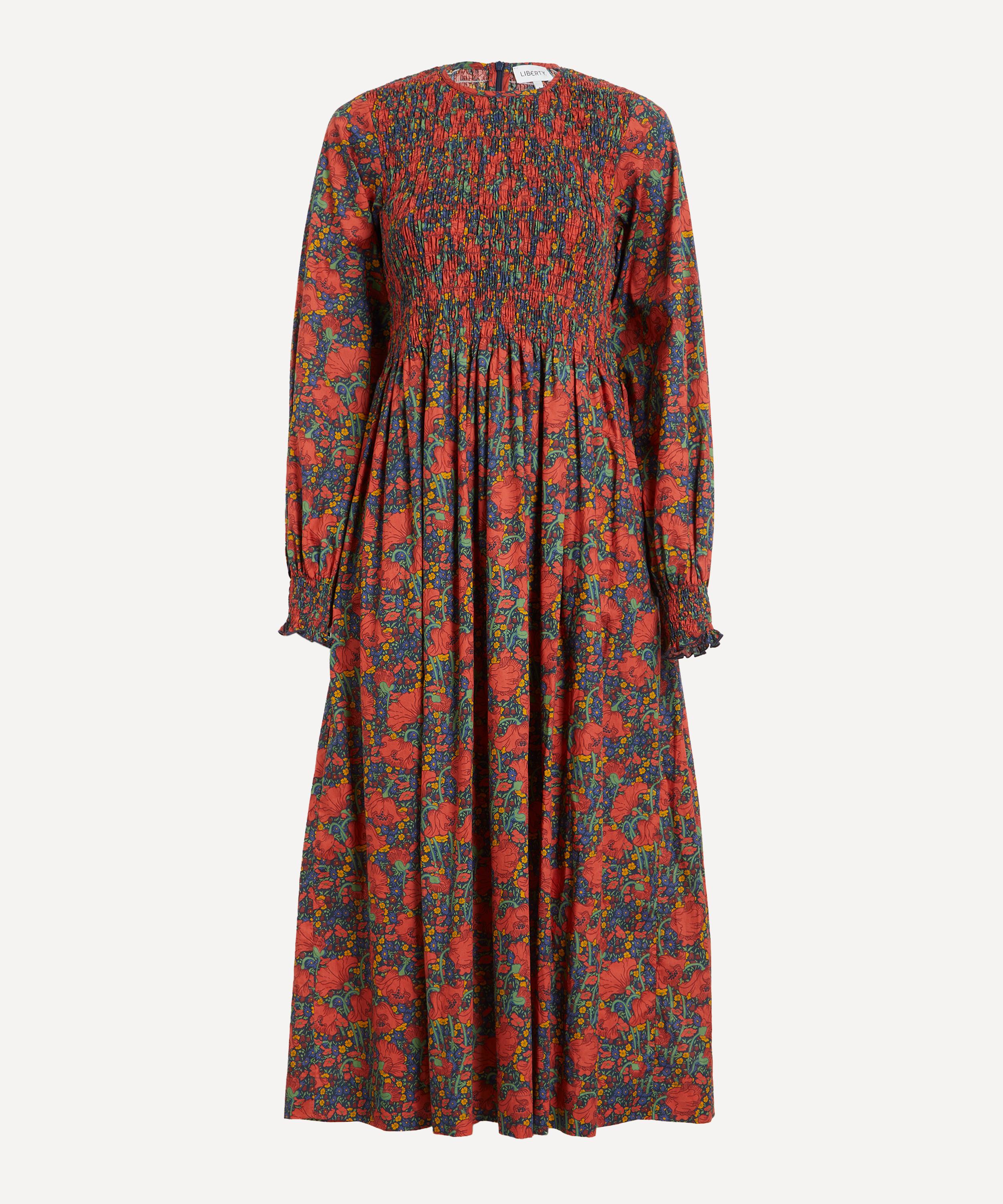 Liberty - Clementina Daisy Smock Dress in Tana Lawn™ image number 0