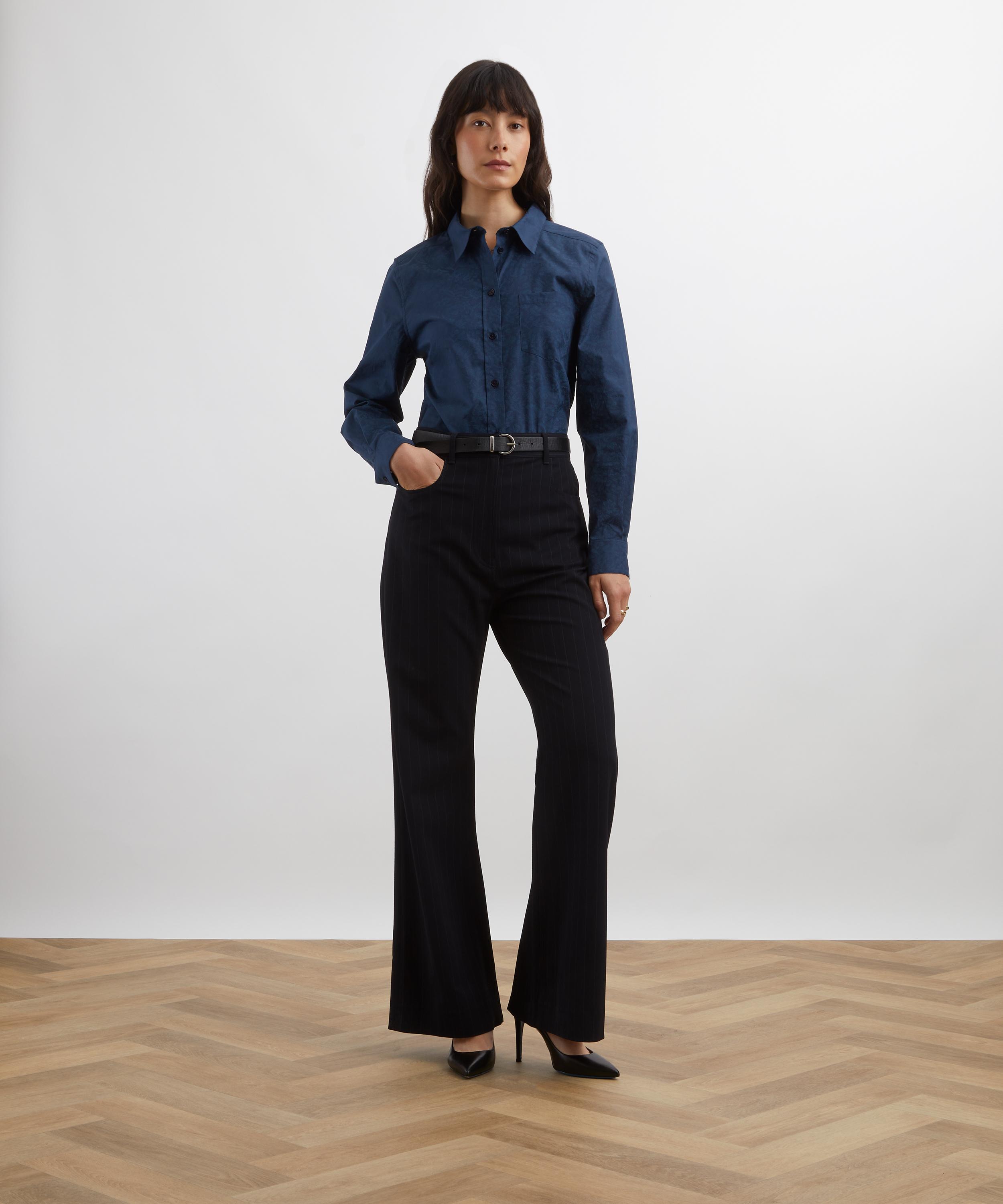 Liberty - Victoria’s Lace Tana Lawn™ Cotton Fitted Shirt  image number 1