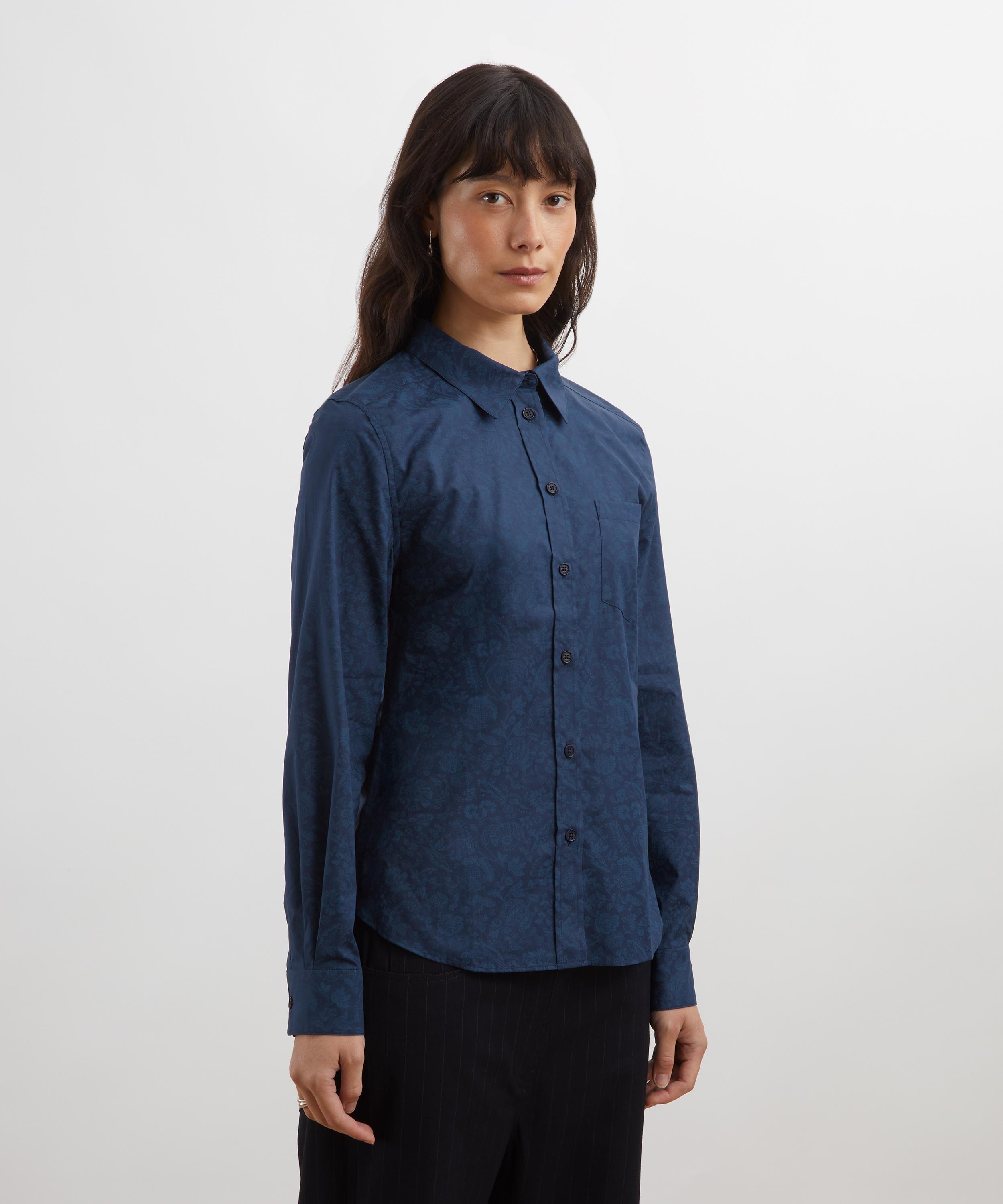 Liberty - Victoria’s Lace Tana Lawn™ Cotton Fitted Shirt  image number 2