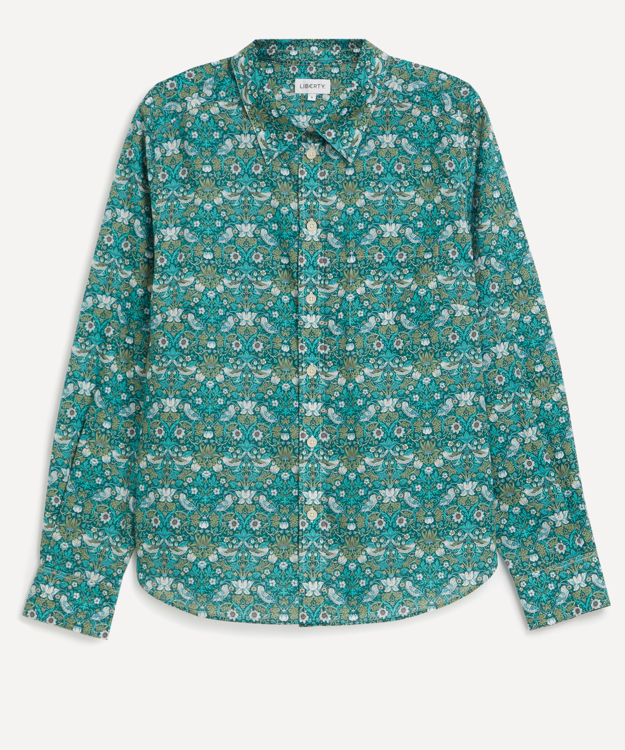 Liberty - Strawberry Thief Tana Lawn™ Cotton Fitted Shirt  image number 0