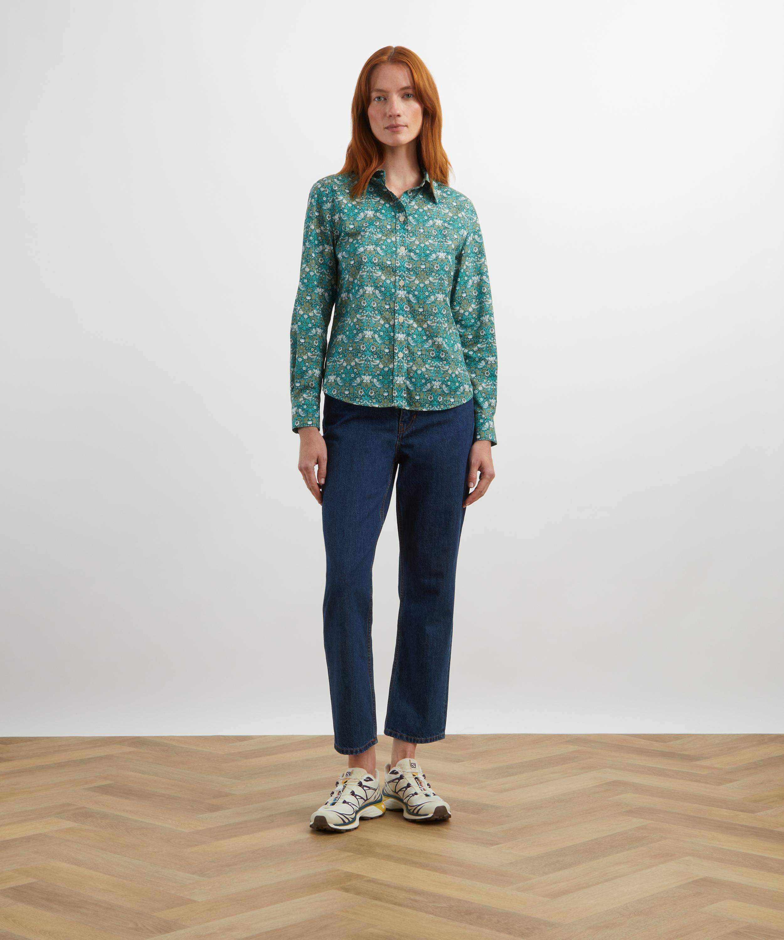Liberty - Strawberry Thief Tana Lawn™ Cotton Fitted Shirt  image number 1