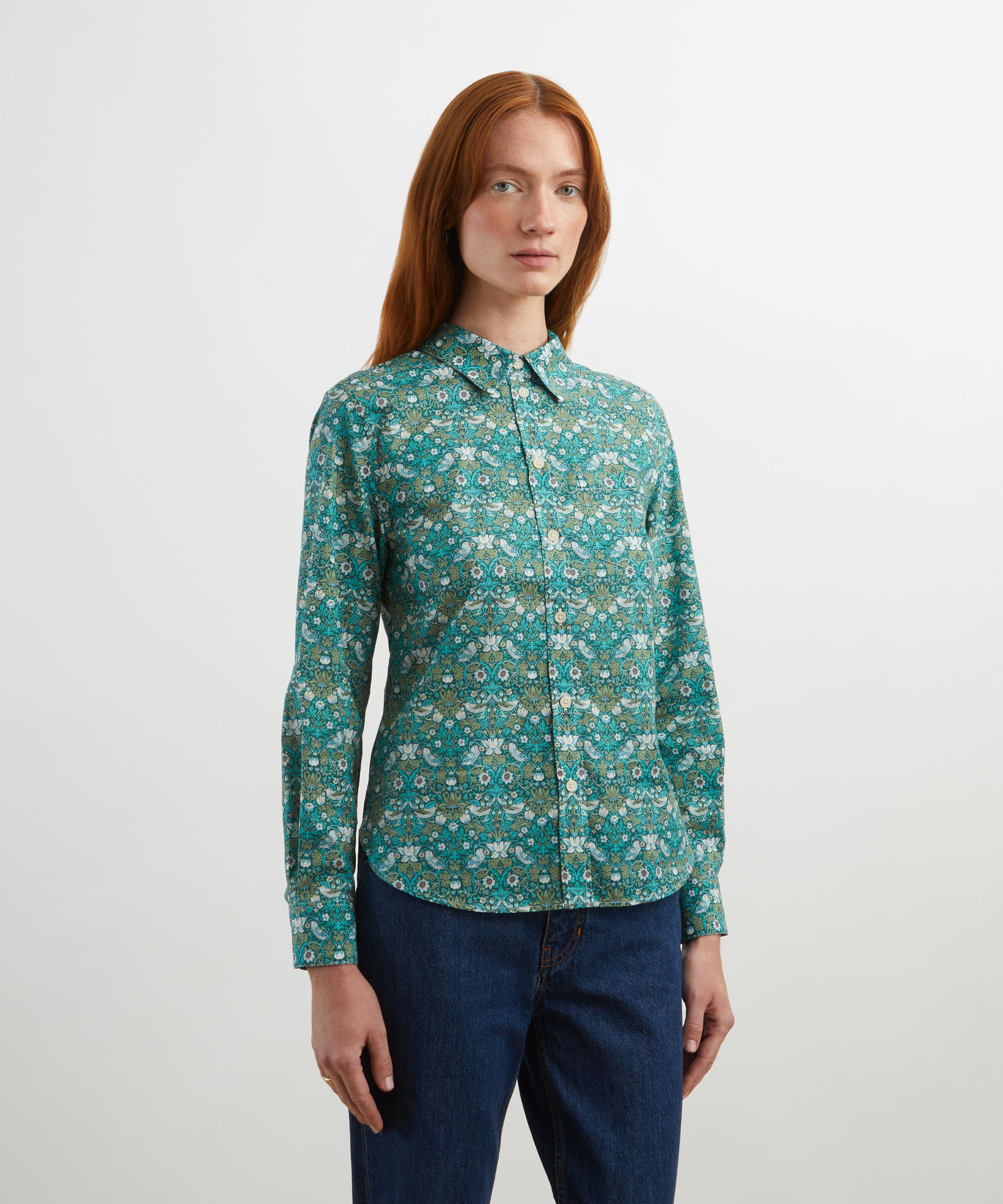 Liberty - Strawberry Thief Tana Lawn™ Cotton Fitted Shirt  image number 2